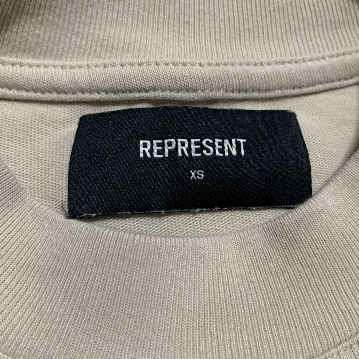 Represent Clo. Represent XS Feel The Heat Vintage White Tee Size US XS / EU 42 / 0 - 5 Thumbnail
