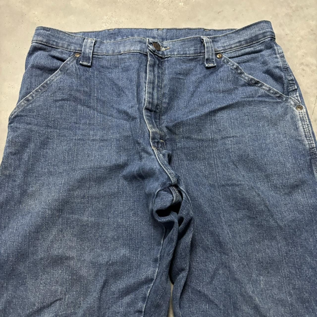 Japanese Brand × Vintage Crazy Vintage Y2K/2000s Grunge Skater Carpenter Denim Jeans! Size US 36 / EU 52 - 5 Thumbnail