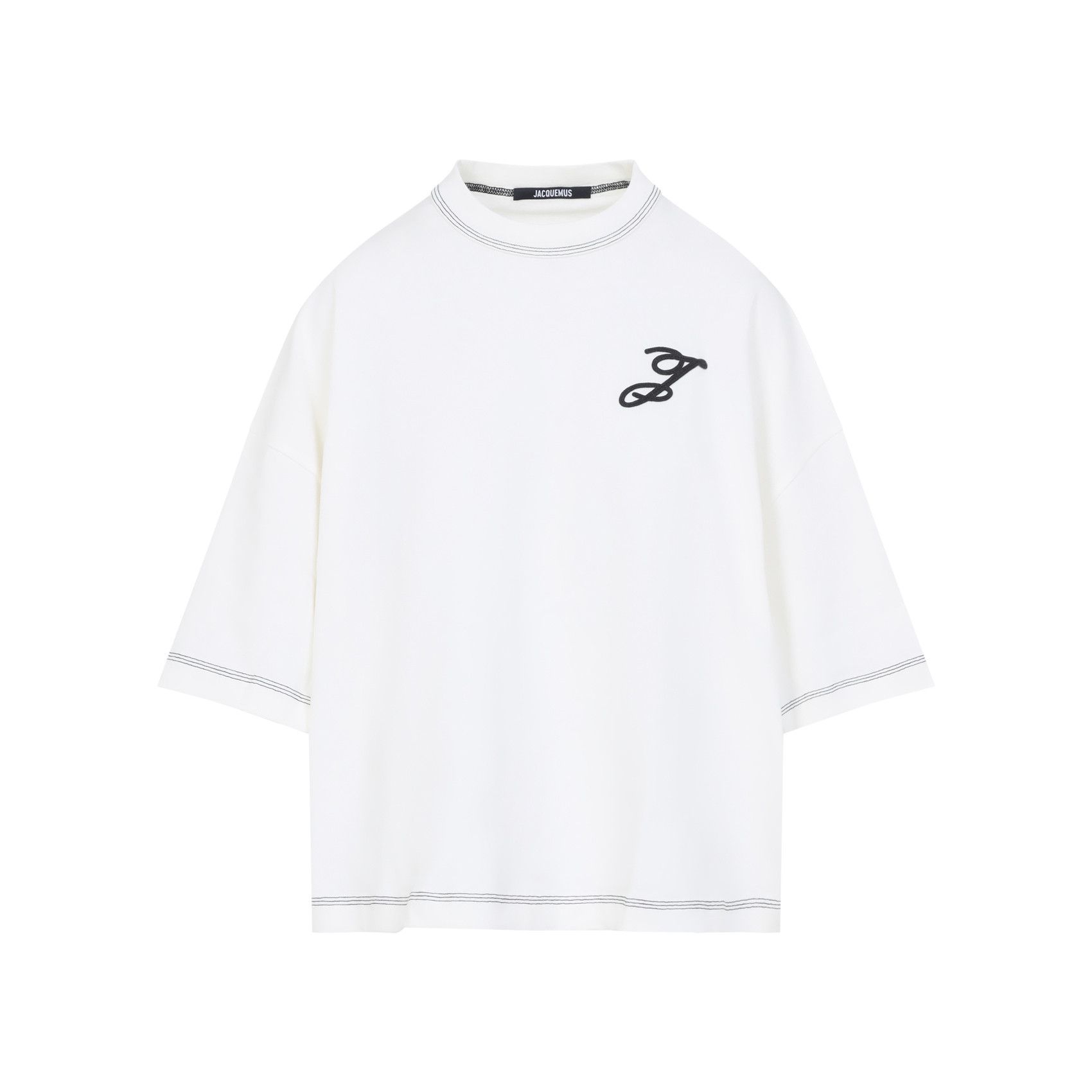Jacquemus Jacquemus Cotton T-shirt Size M / US 6-8 / IT 42-44 - 1 Thumbnail