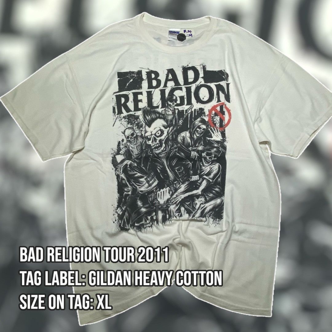 Band Tees × Gildan Bad Religion Tour 2011 Band Tee Size US XL / EU 56 / 4 - 1 Thumbnail
