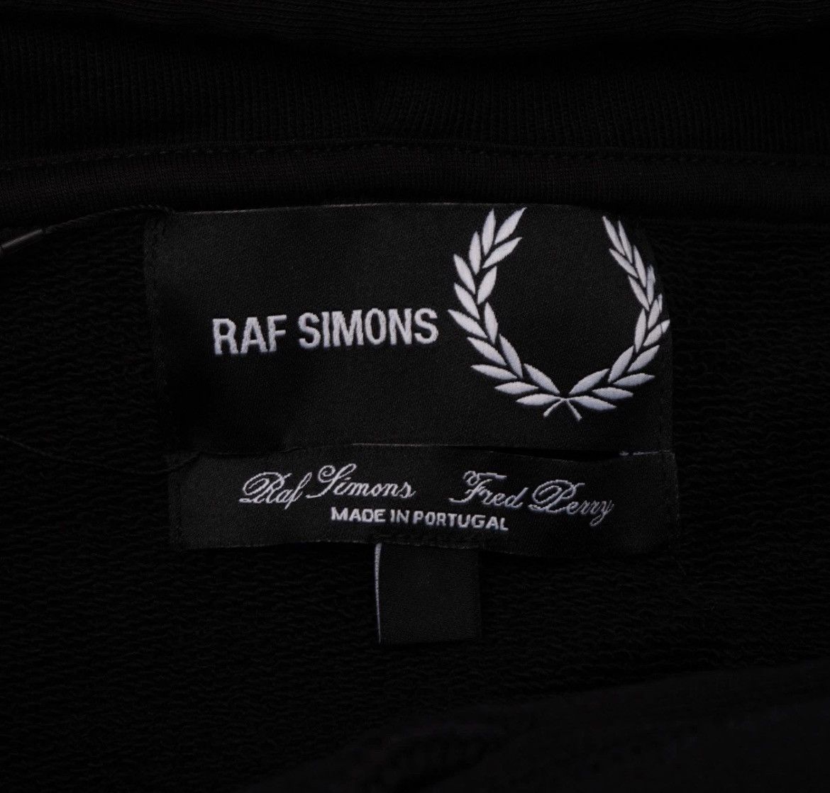 Fred Perry × Raf Simons Raf Simons / Fred Perry Black Hoodie Size US L / EU 52-54 / 3 - 4 Thumbnail