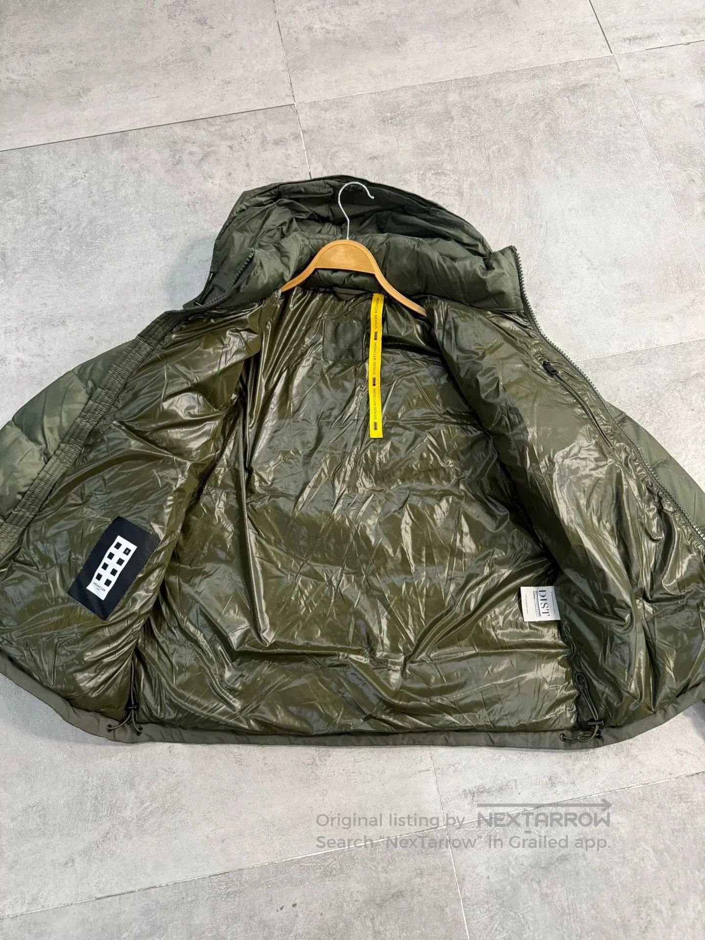 Moncler Moncler Green Hooded Puffer Jacket. Size US M / EU 48-50 / 2 - 7 Thumbnail