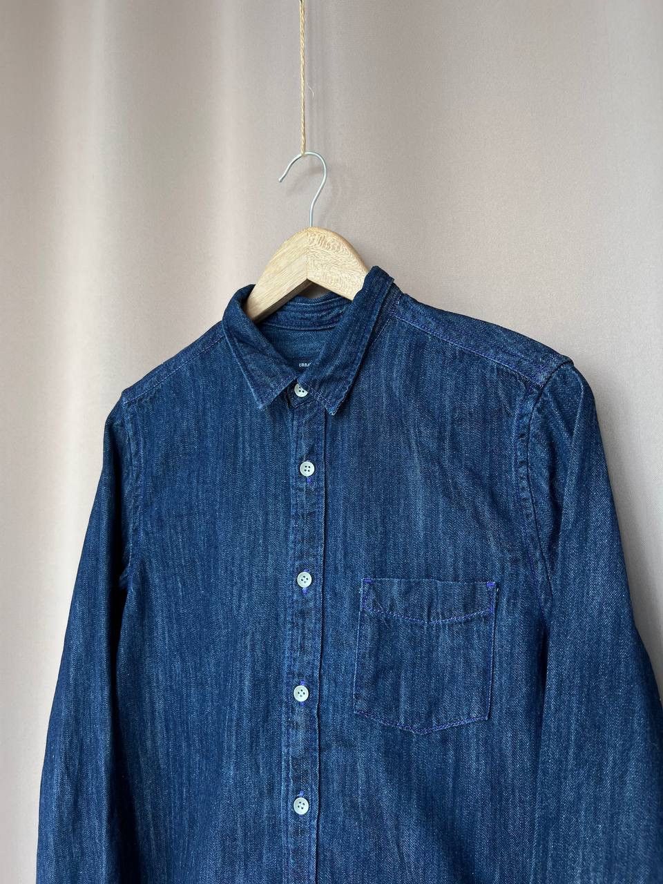 URBAN RESEARCH DOORS Urban Research Denim Button Shirt Mens Size 38 or S Japanese Size US S / EU 44-46 / 1 - 4 Thumbnail