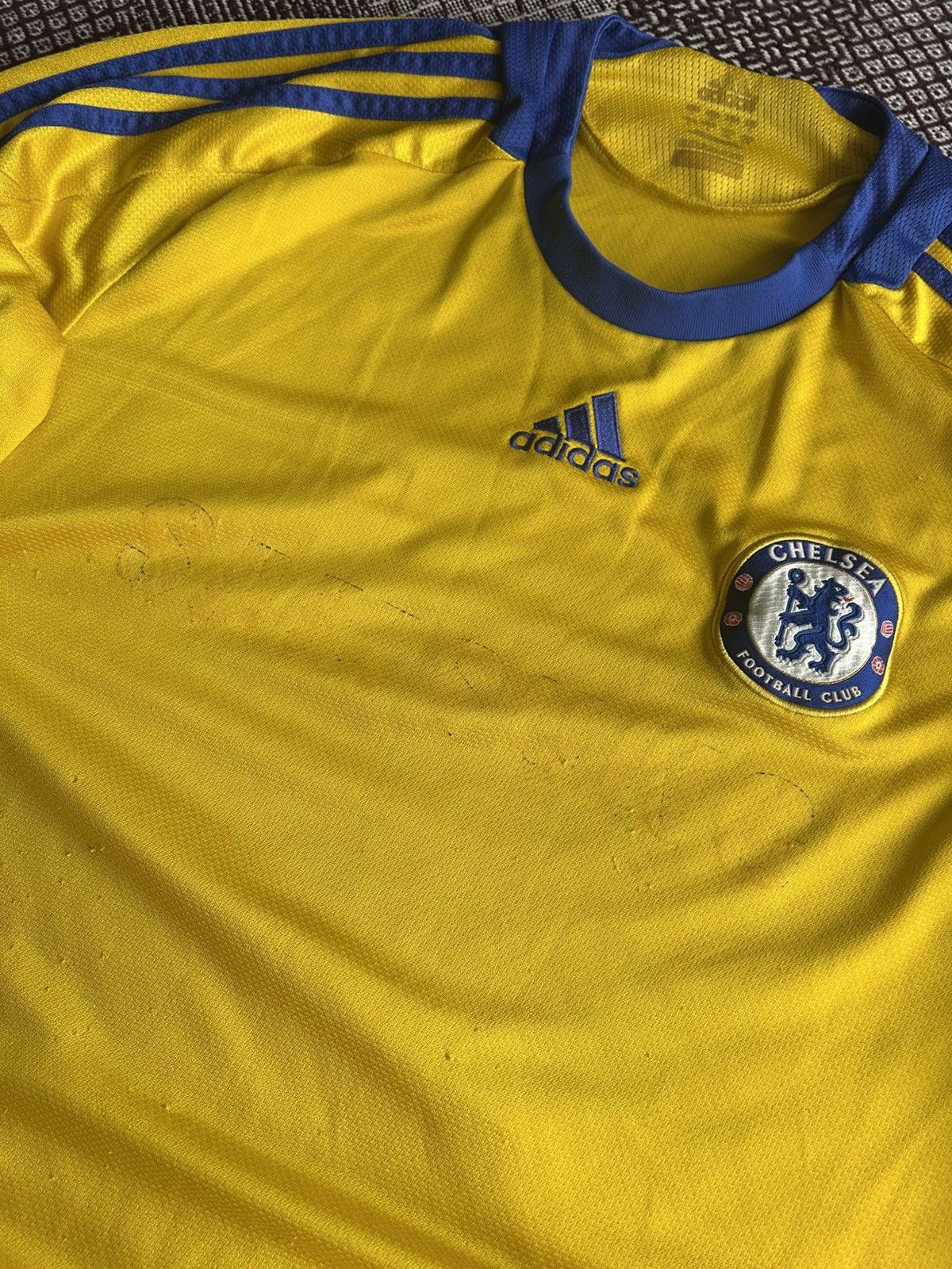 Adidas Adidas FC Chelsea Lampard Football Jersey 90s Size Large Size US L / EU 52-54 / 3 - 11 Thumbnail