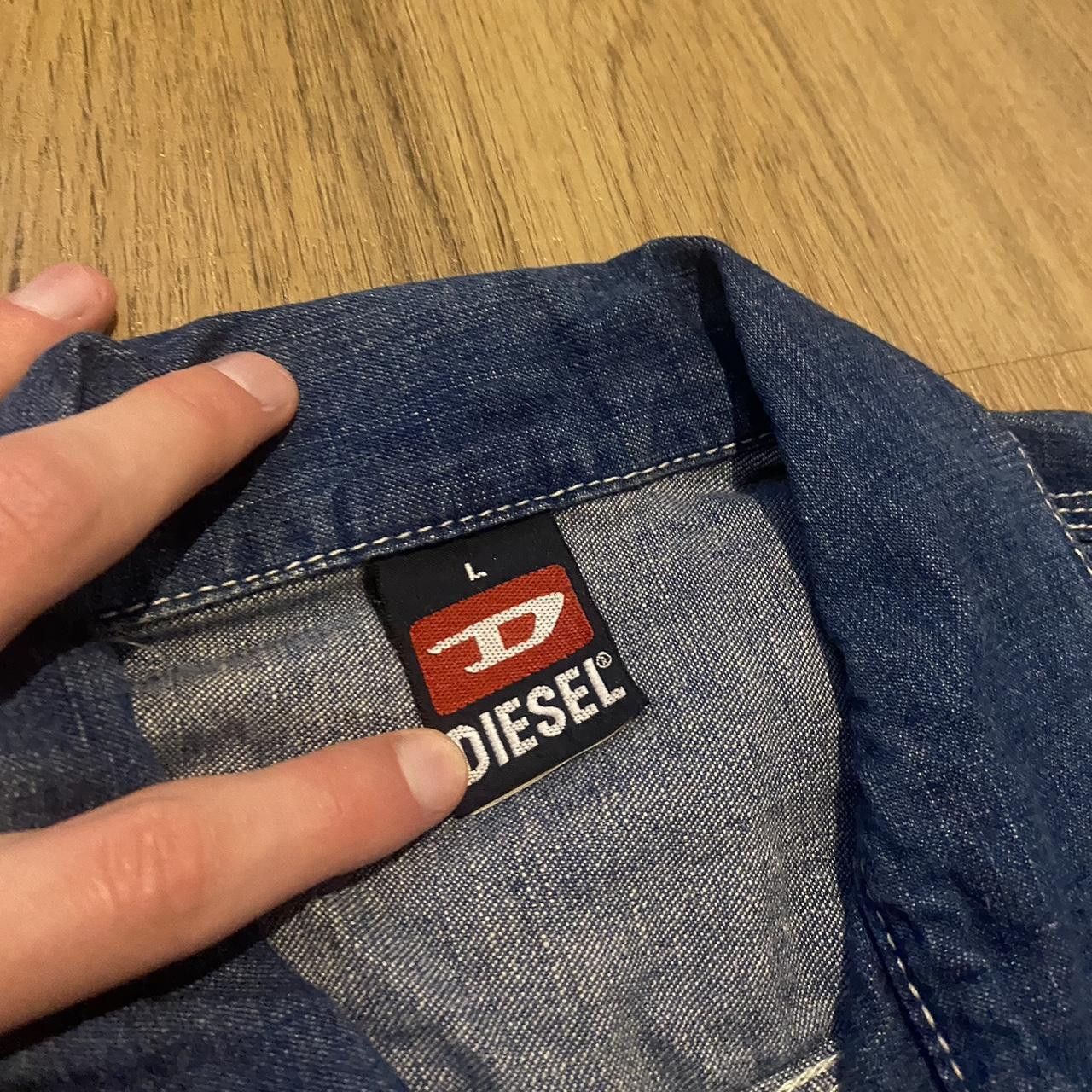 Diesel Diesel 90s Denim Jeans Jacket Vintage Retro y2k Size US L / EU 52-54 / 3 - 4 Thumbnail