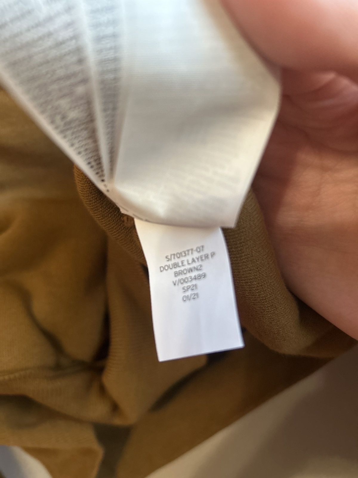 Gap × Yeezy Gap x YZY Brown Blank Hoodie XS Size US XS / EU 42 / 0 - 4 Thumbnail