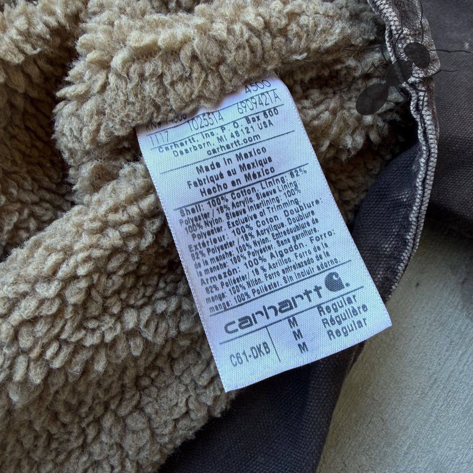 Carhartt × Vintage Carhartt C61 DKB brown coat work wear jacket Size US M / EU 48-50 / 2 - 5 Thumbnail