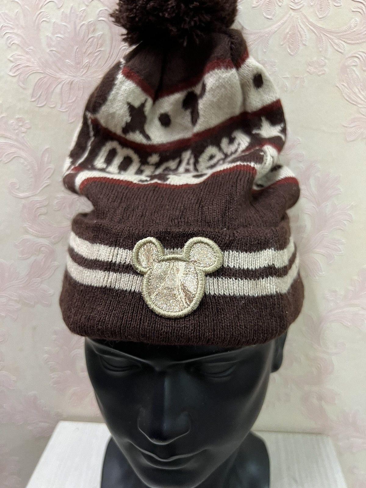 Mickey Mouse Mickey Mouse Cartoon Beanie Hats Size ONE SIZE - 3 Thumbnail