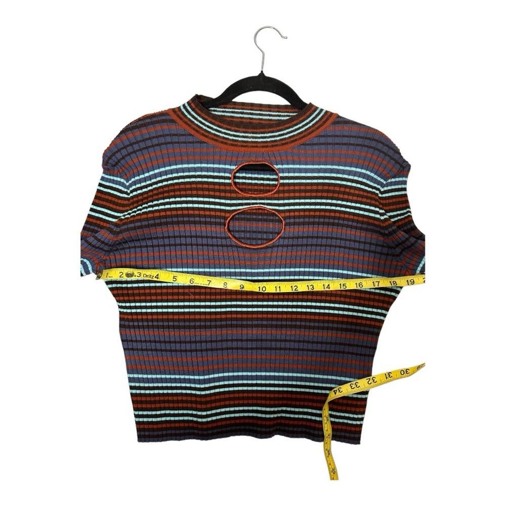Madden NYC Madden NYC l Cut Out Ribbed Sweater XXL Size XXL / US 16-18 / IT 52-54 - 6 Thumbnail