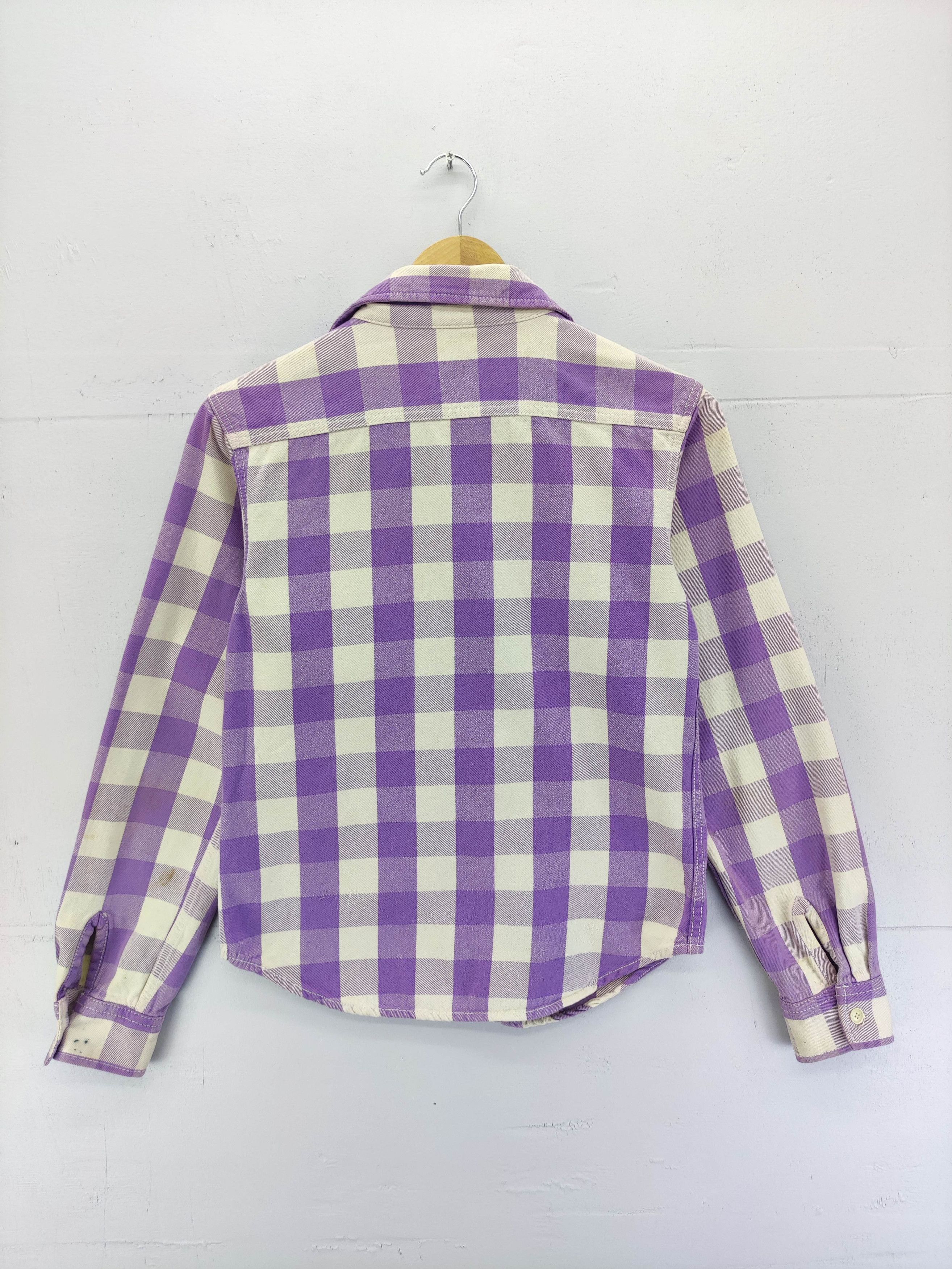 Levi's Vintage Levis Red Tab Checkered Button Up Size S / US 4 / IT 40 - 13 Thumbnail