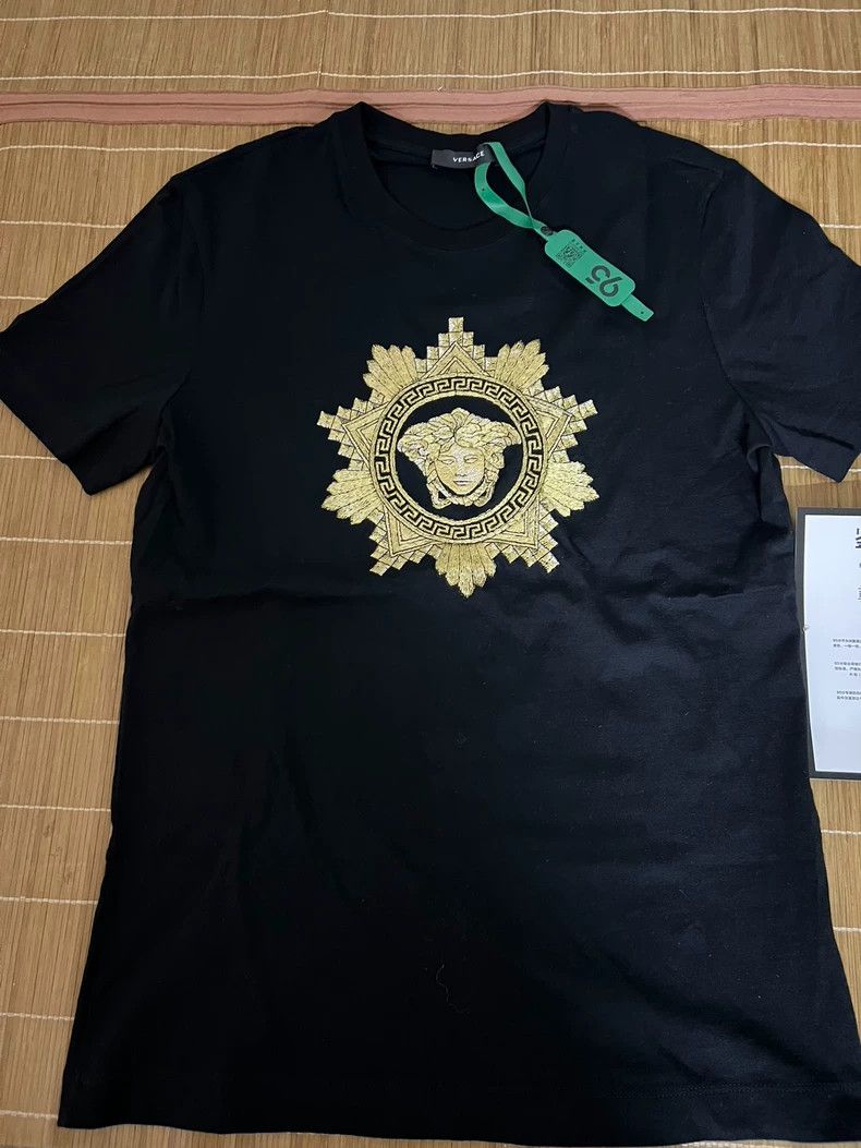 Versace Versace Medusa patterned pullover short-sleeved T-shirt Size US XS / EU 42 / 0 - 1 Thumbnail