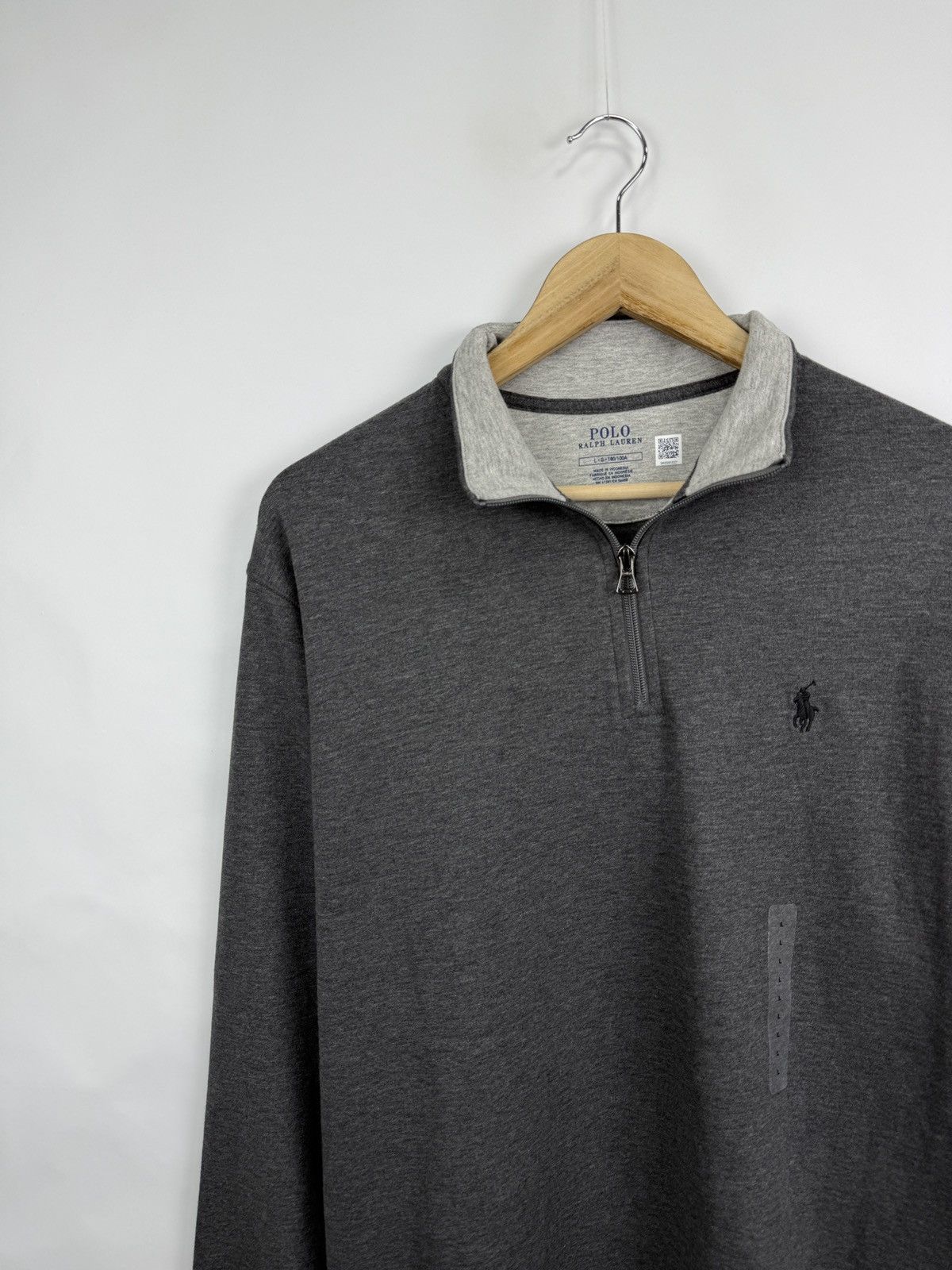Polo Ralph Lauren 🇺🇸 NWT❗️Polo Ralph Lauren Luxury Jersey Quarter-zip Pullover Size US L / EU 52-54 / 3 - 8 Thumbnail
