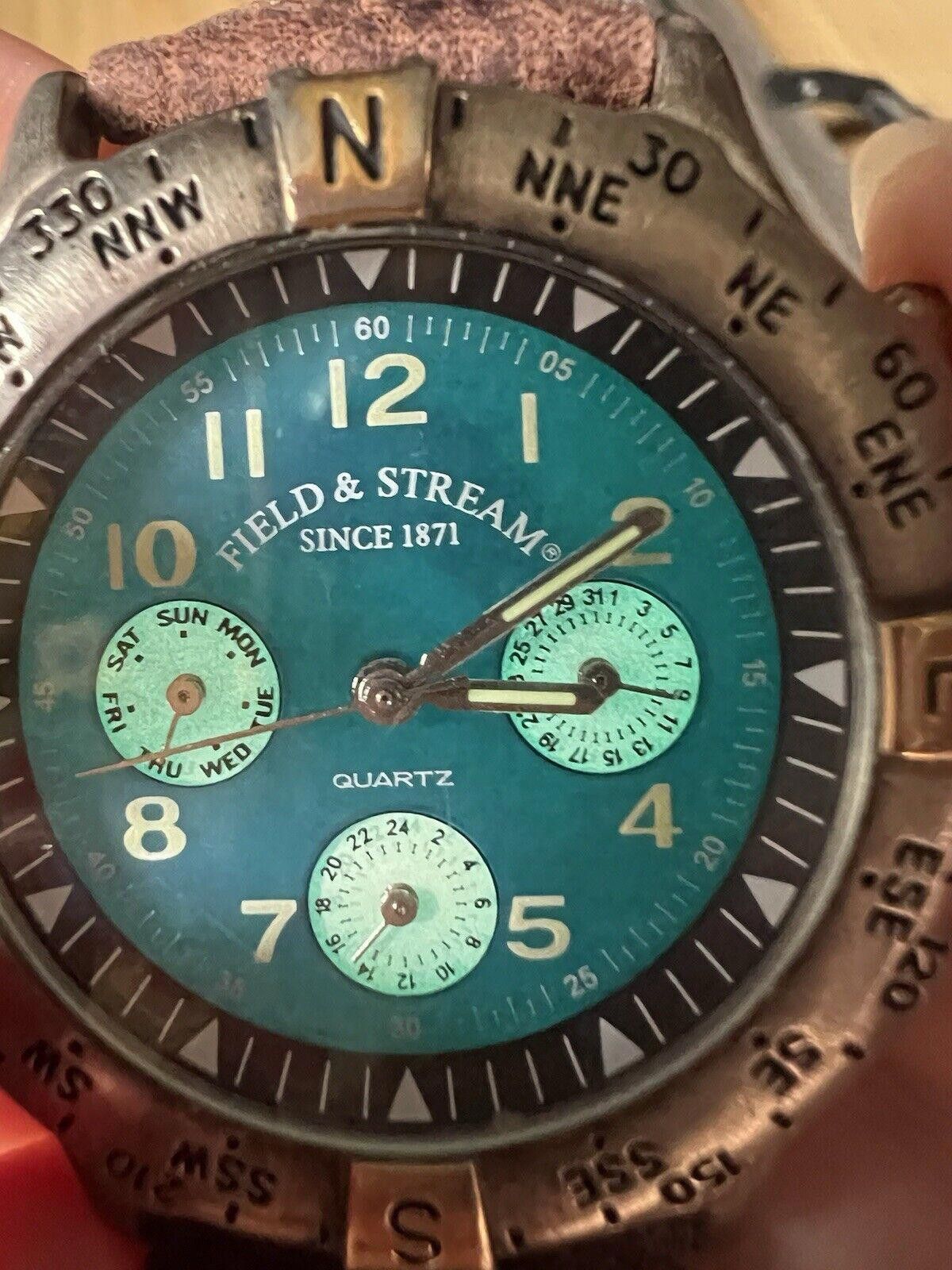 Field & Stream Vintage Field And Stream Watch New Battery Size ONE SIZE - 2 Thumbnail