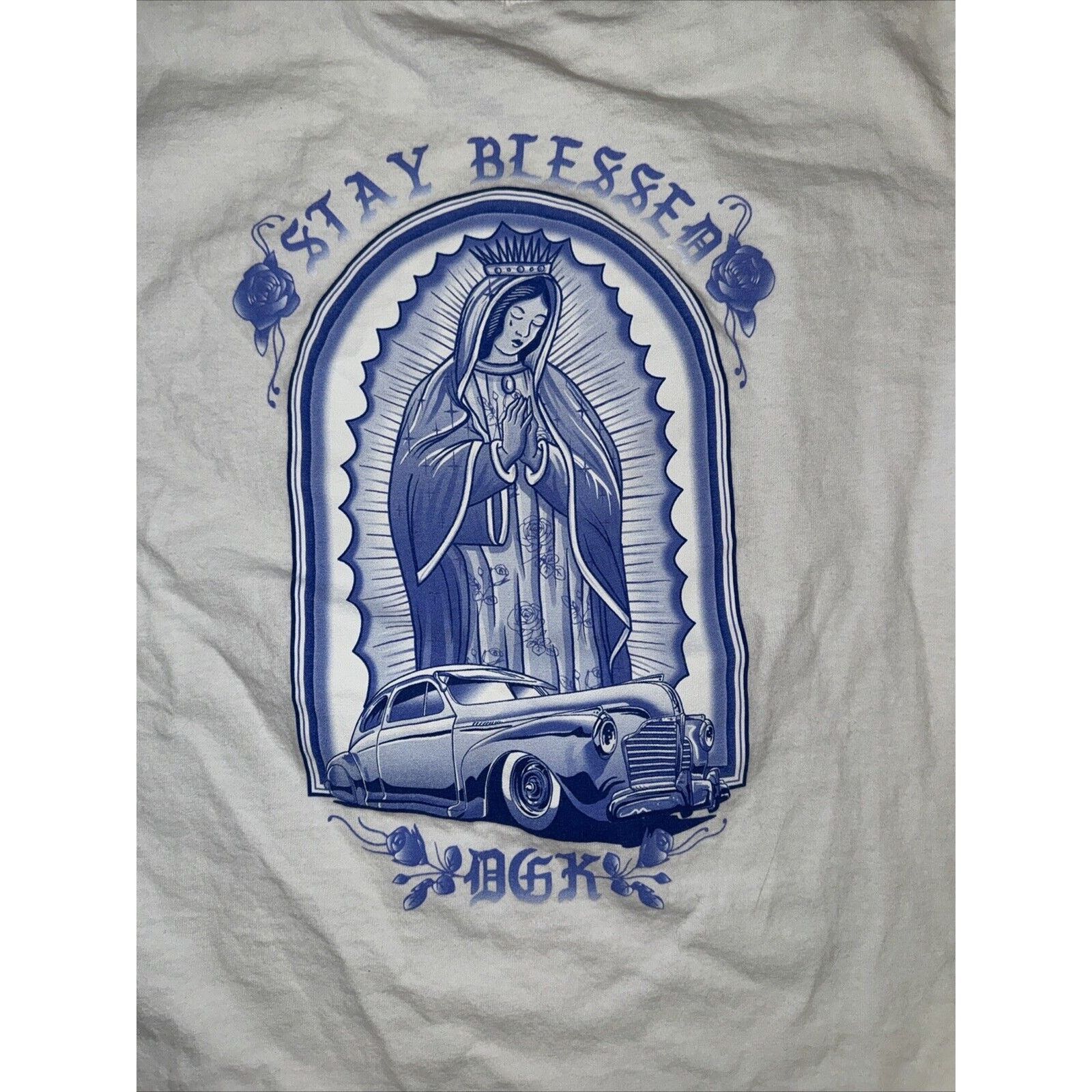 DGK × Obey × Vintage DGK Dirty Ghetto Kids T-Shirt White Men’s S 18x23 Size US S / EU 44-46 / 1 - 5 Thumbnail