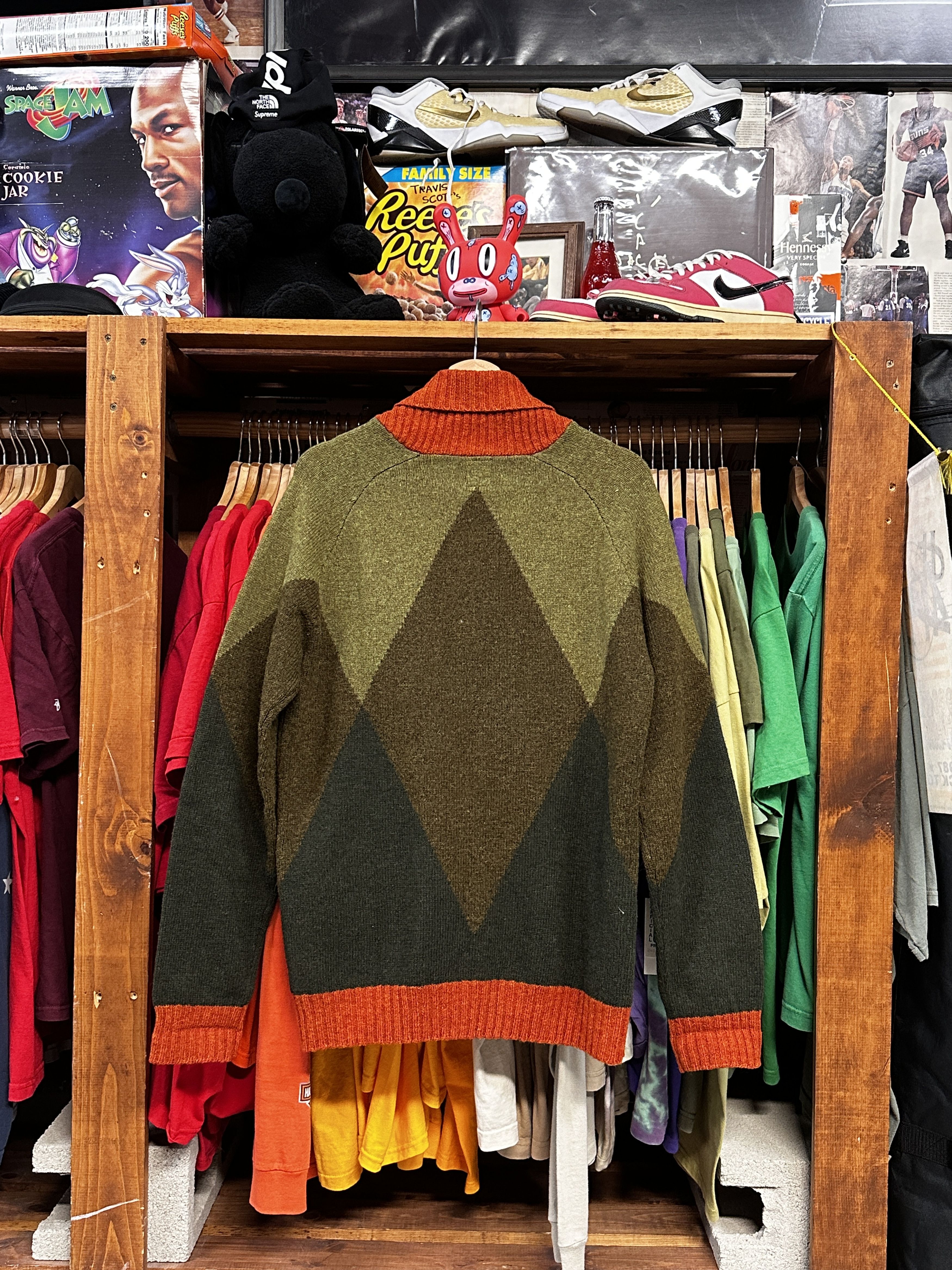 Stussy Stussy Wool Knit Zip-Up Size US M / EU 48-50 / 2 - 2 Thumbnail