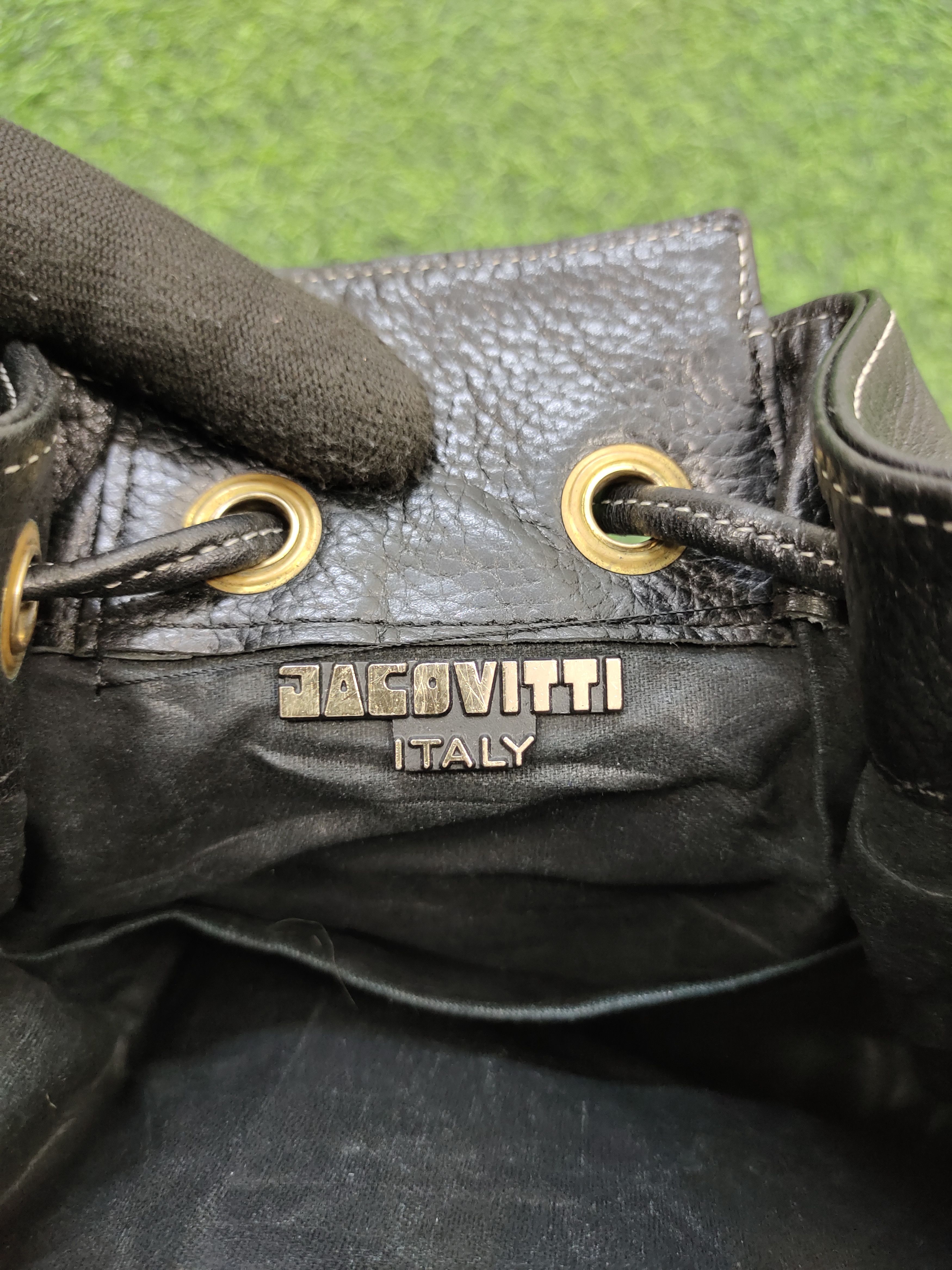 Hysteric Glamour Vintage Jacovitti Patina Full Leather Bucket Bag Size ONE SIZE - 11 Thumbnail