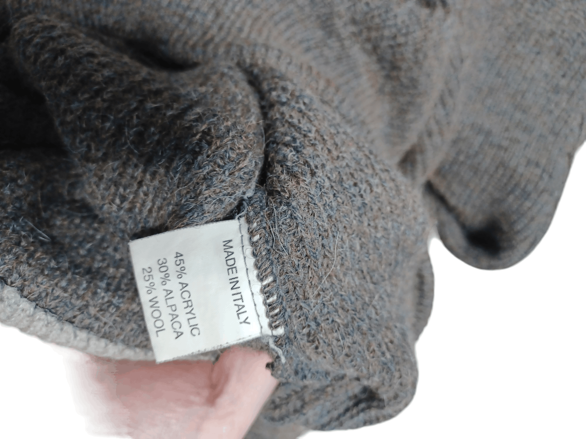 Other VINTAGE 90S V-NECK ALPACCA MADE IN ITALY OLDMONEY SWEATER Size US L / EU 52-54 / 3 - 4 Thumbnail