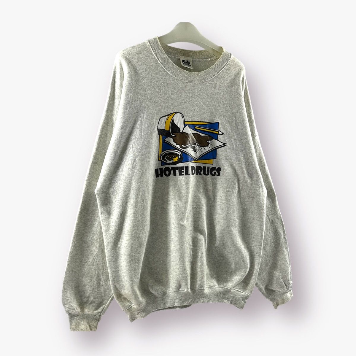 Vintage 🔥 Vintage Y2K Paja Studio Hotel Drug Sweatshirt - L Size US L / EU 52-54 / 3 - 3 Thumbnail