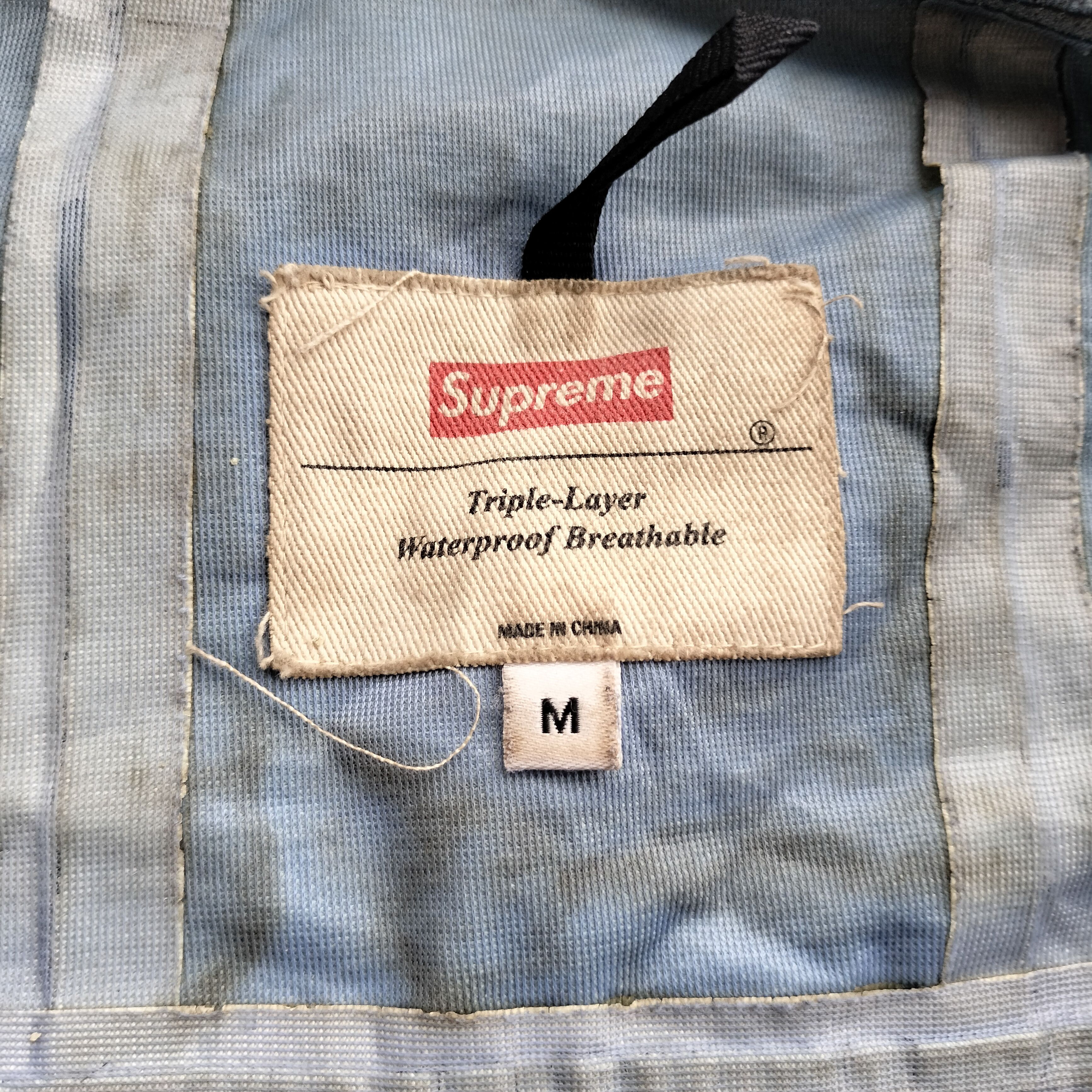 Supreme Supreme triple layer waterproof breathable jacket Size US M / EU 48-50 / 2 - 7 Thumbnail