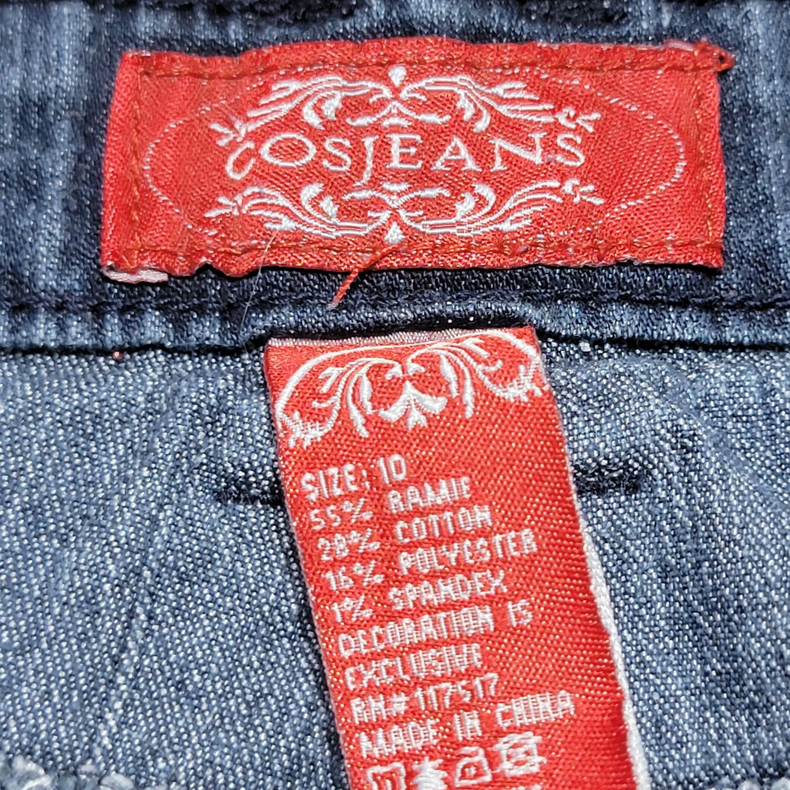 Other CosJeans Denim Capris w/ Bling - Size 10 Size 32" / US 10 / IT 46 - 7 Thumbnail