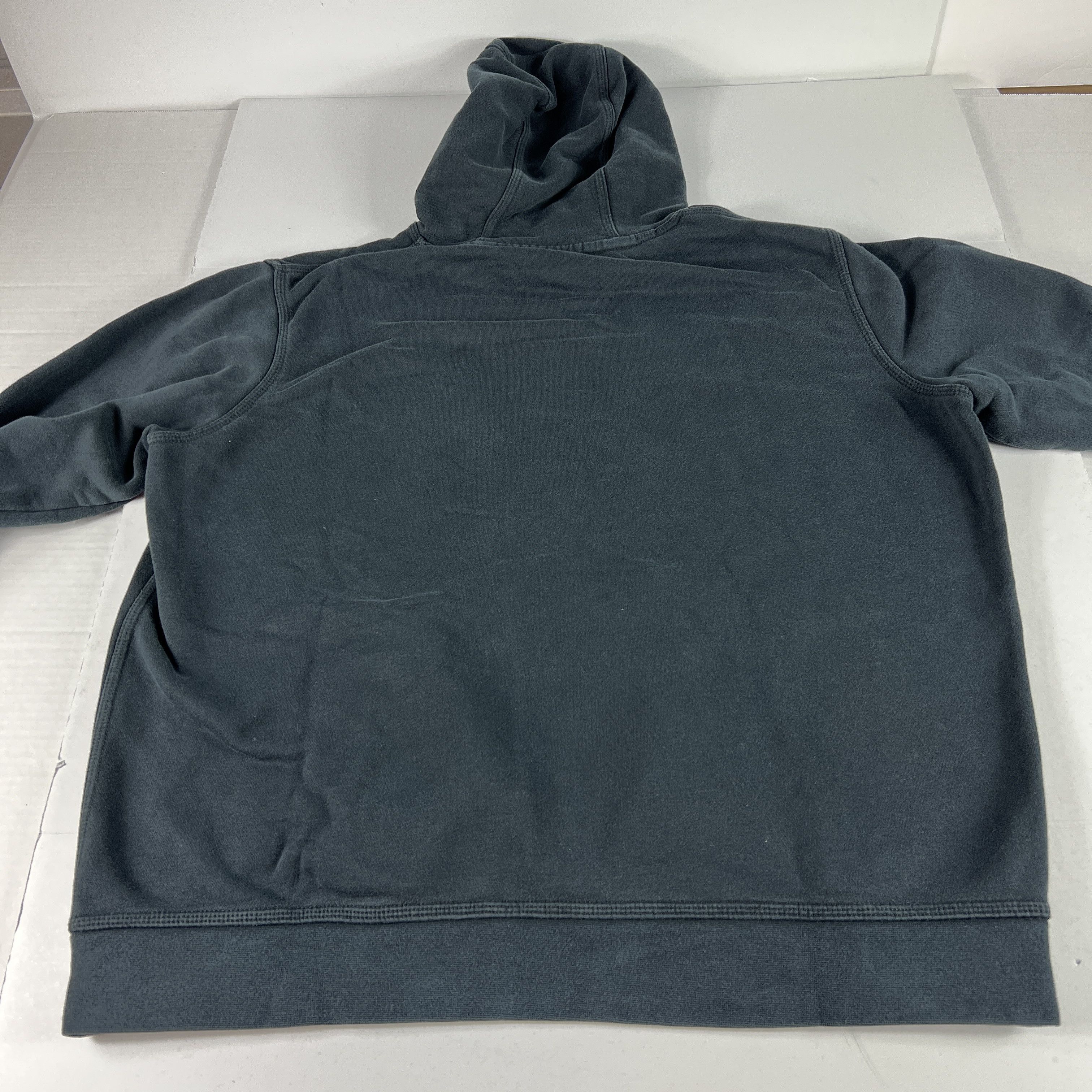 Nike Nike Sweatshirt Black Faded Swoosh Logo Pullover Hoodie Size US XL / EU 56 / 4 - 10 Thumbnail