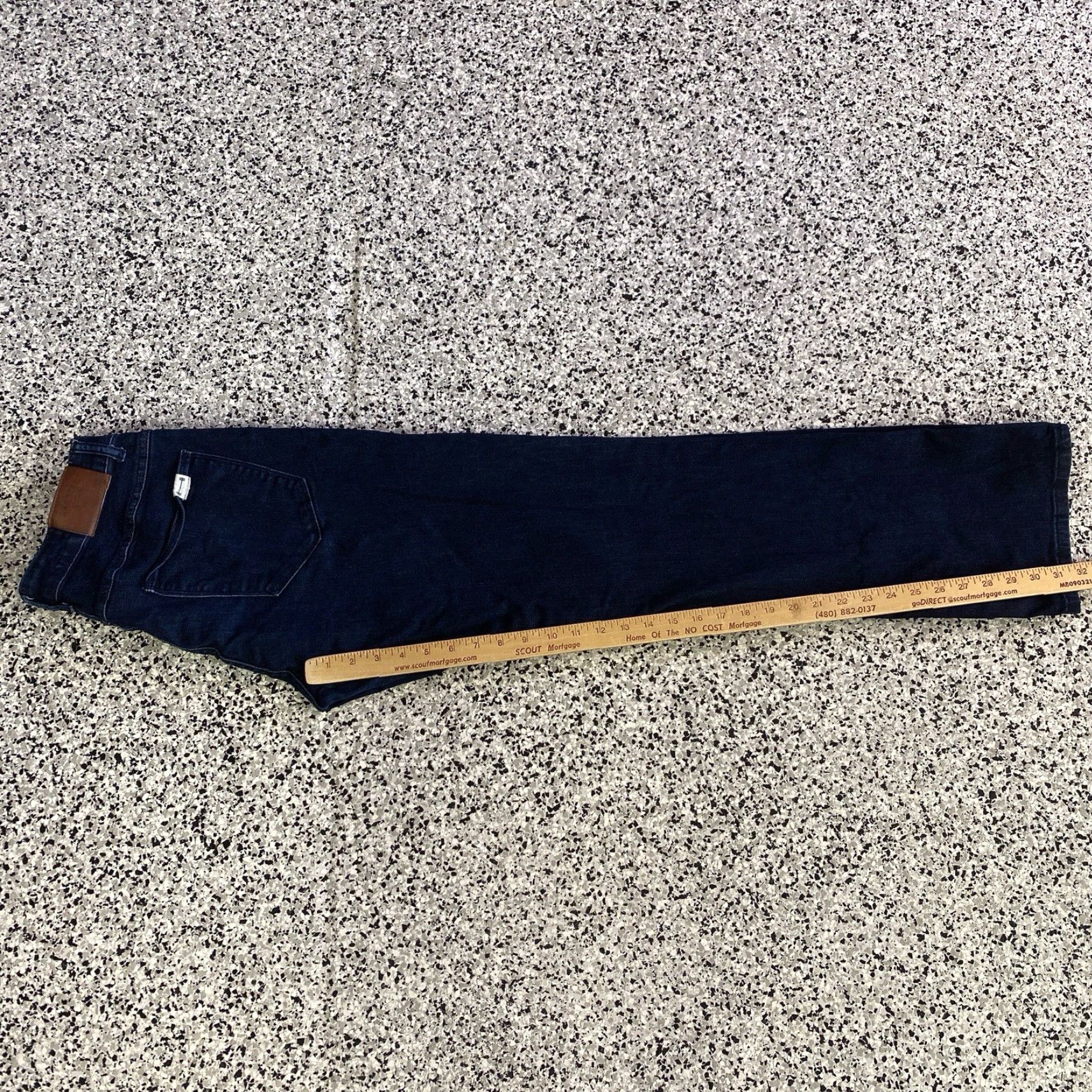 Vintage Barbell Jeans Mens 28(31x31.5) Blue Stretch Athletic Fit Denim USA Shirt? Size US 31 - 6 Thumbnail