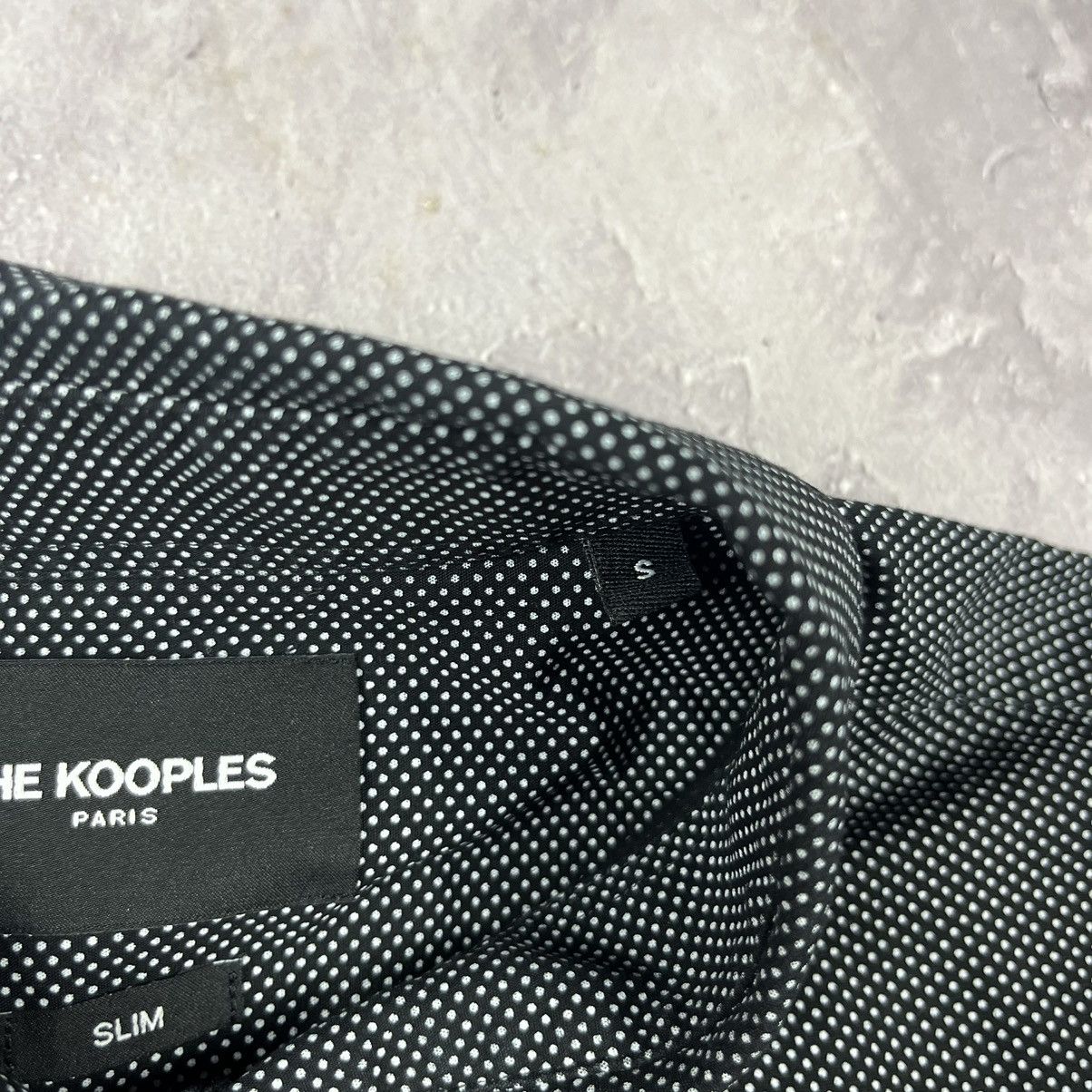 The Kooples The Kooples Black Long Sleeve Button Slim Shirt BLACK WHITE Size US S / EU 44-46 / 1 - 5 Thumbnail