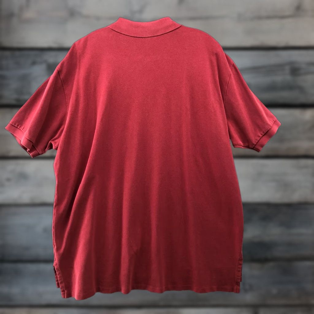 Polo Ralph Lauren Polo Ralph Lauren Polo Shirt Mens 2XL Red Pony Logo Short Sleeve Collared Button Knit Cotton Classic Preppy Size US XXL / EU 58 / 5 - 1 Thumbnail