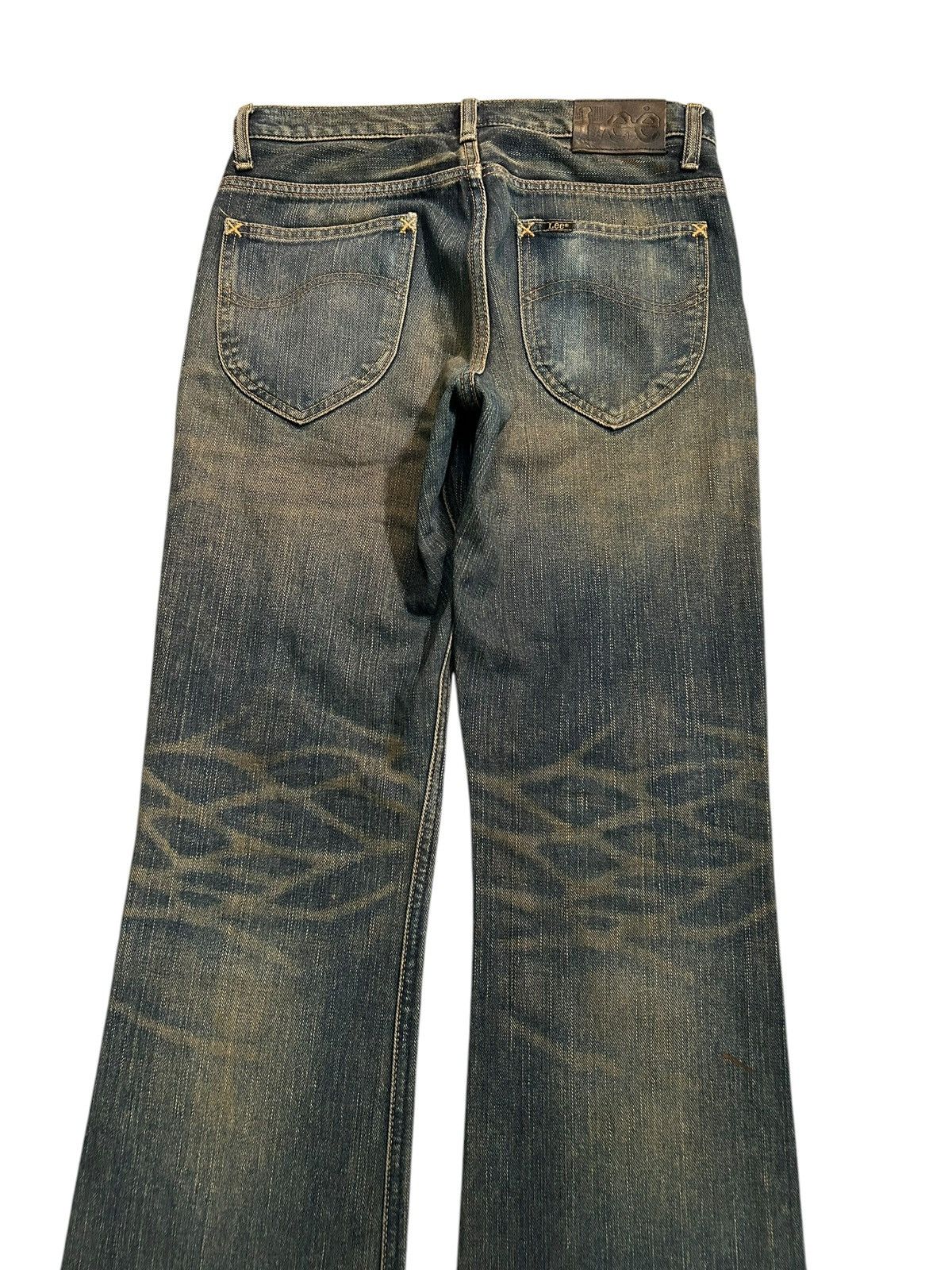 Japanese Brand × Kapital × Vintage Flare Vtg LEE RIDERS Mud Wash Japanese Denim Jeans🎌☠️☠️🎌 Size US 30 / EU 46 - 14 Thumbnail
