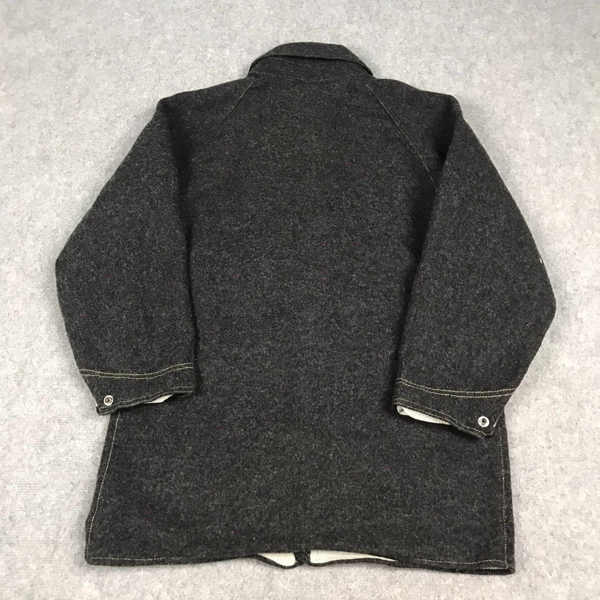 Vintage HERMOSE WORK CLOTHING WOOL SNAP BUTTON JACKET Size US S / EU 44-46 / 1 - 6 Thumbnail