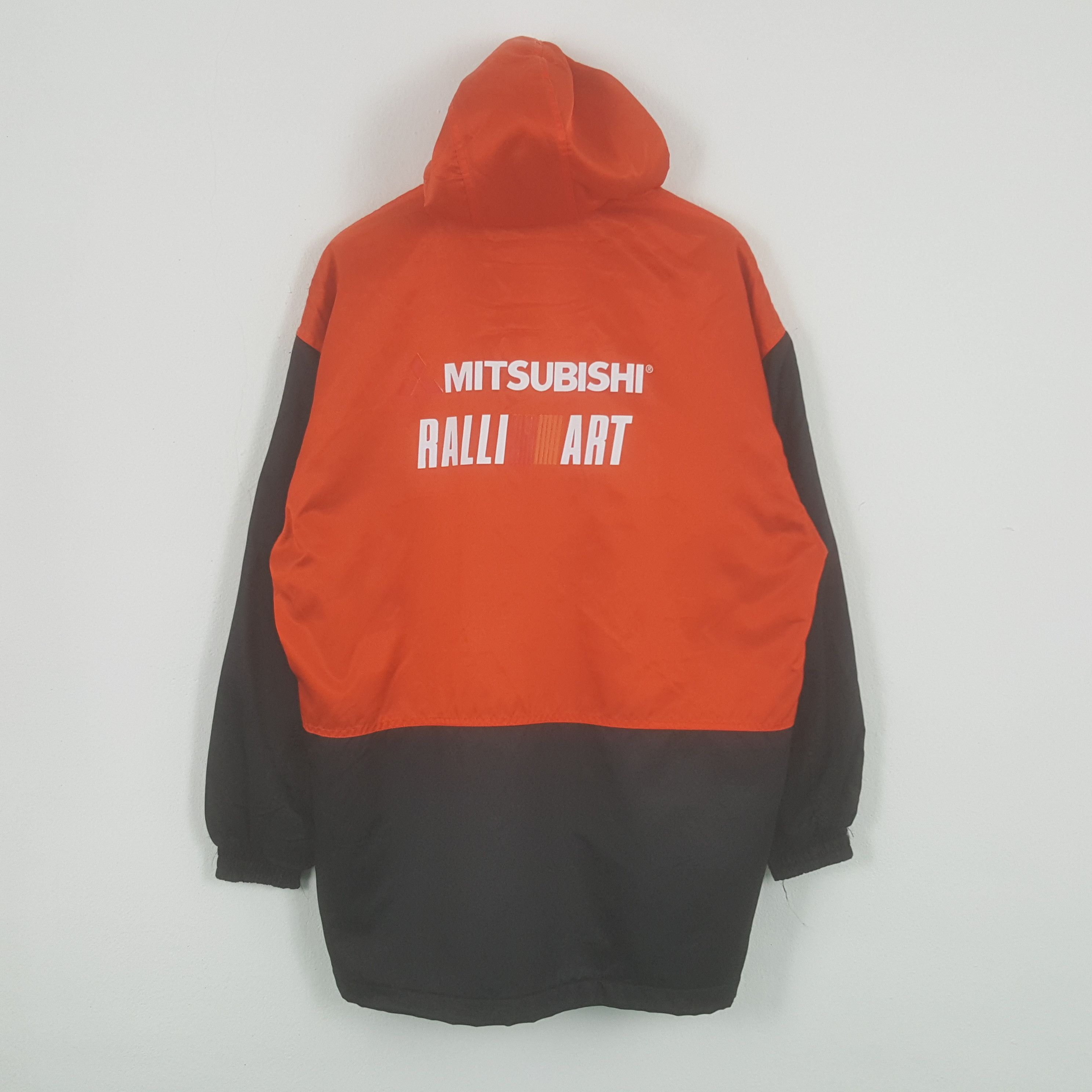 Japanese Brand × Vintage Vintage Mitsubishi RalliArt Racing Sport Windbreaker Jacket Size US XXL / EU 58 / 5 - 1 Thumbnail