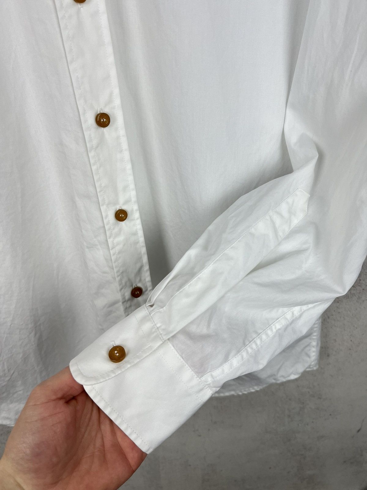 Vivienne Westwood Vivienne Westwood Luxury White Shirt Rare Retro Hype Y2K Size US M / EU 48-50 / 2 - 6 Thumbnail