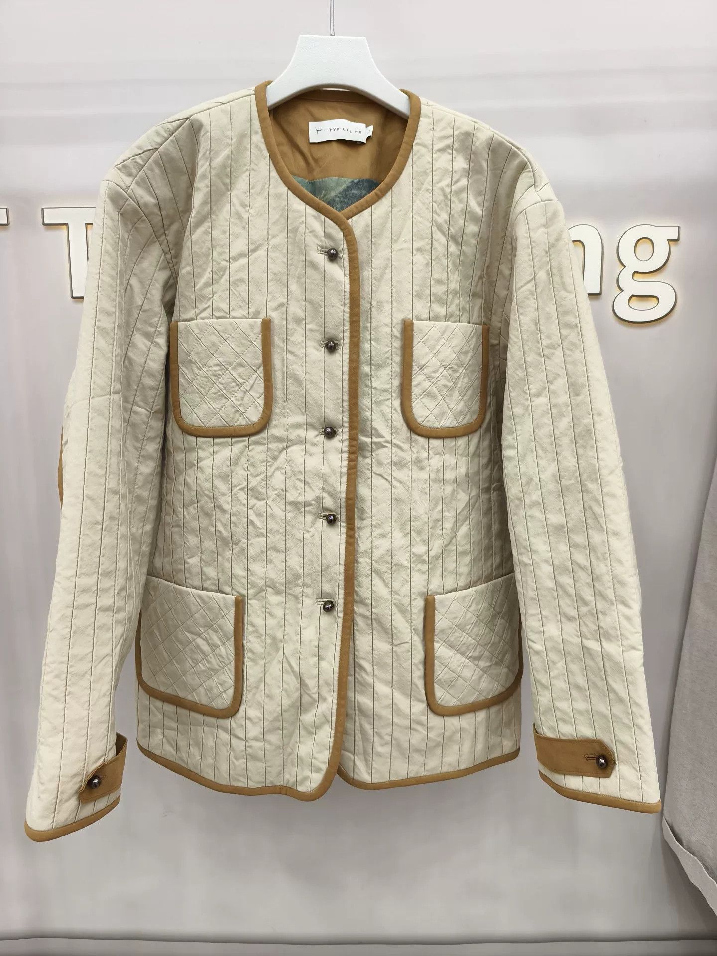 LOW CLASSIC Typical Me Striped Cotton Jacket Size S / US 4 / IT 40 - 1 Thumbnail