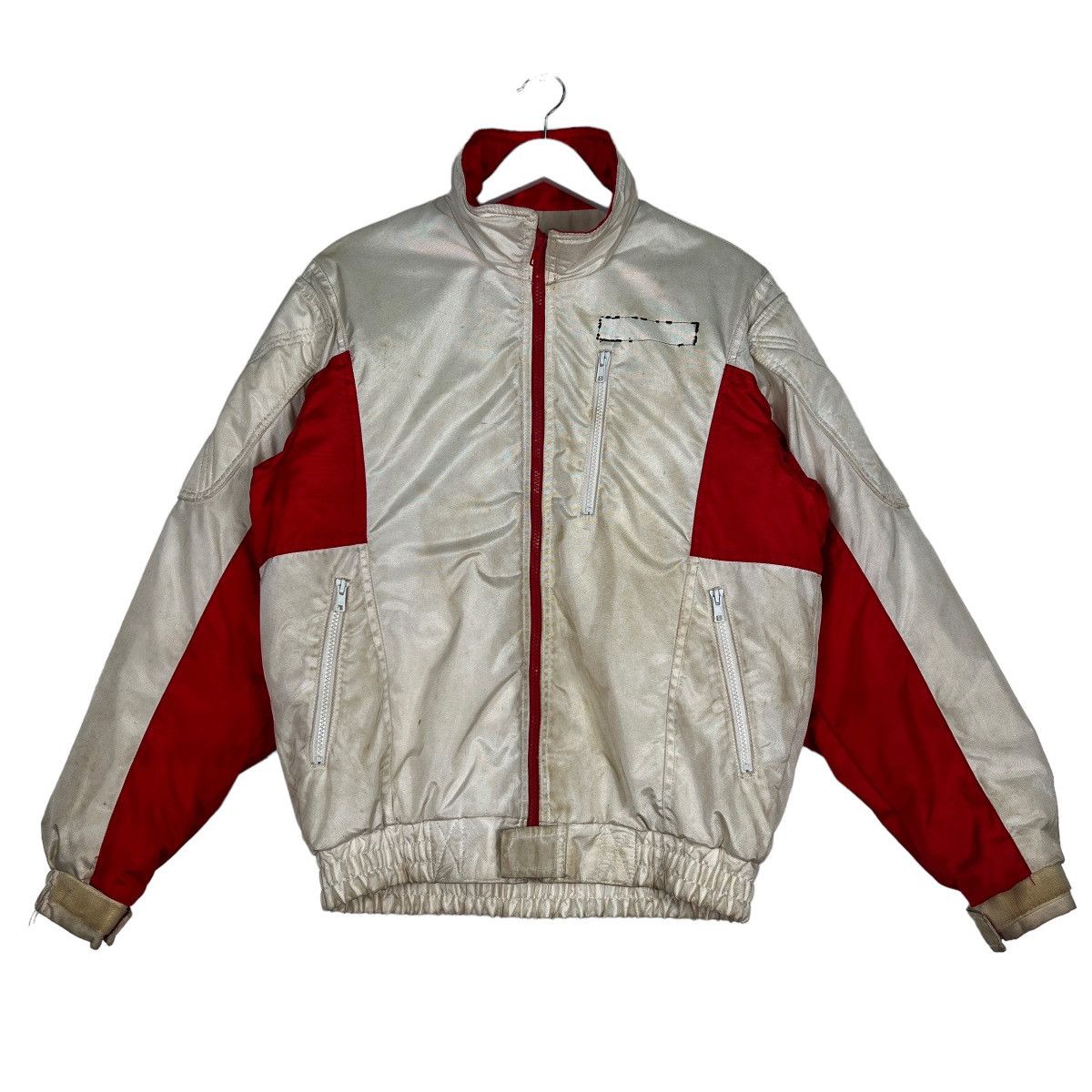 Japanese Brand 🔥 VINTAGE FUMA PLUS SPORTS RACING BOMBER JACKET Size US L / EU 52-54 / 3 - 2 Thumbnail