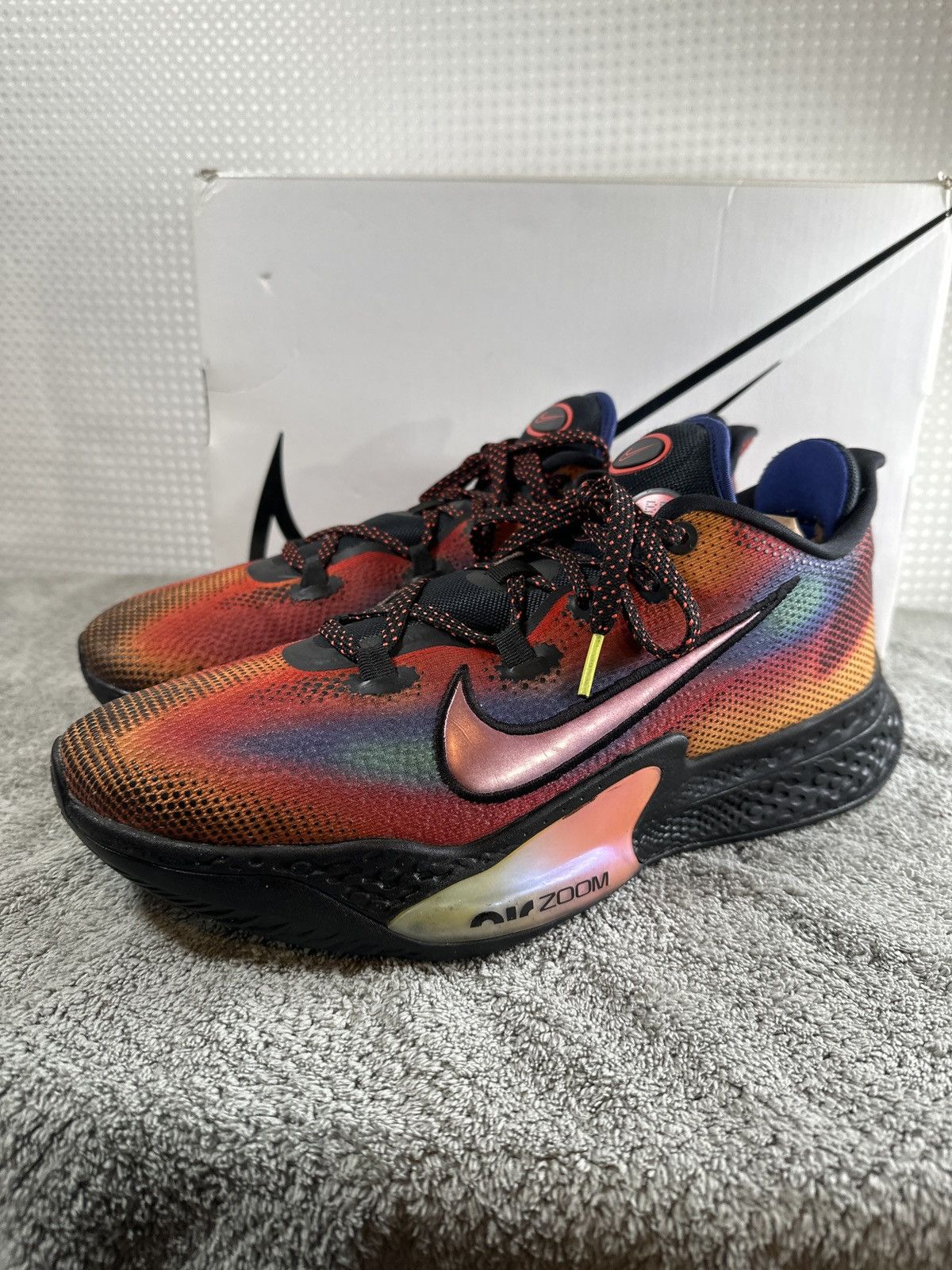 Nike Nike Air Zoom BB NXT Heat Map CK5707-401 Size US 11.5 / EU 44-45 - 2 Thumbnail
