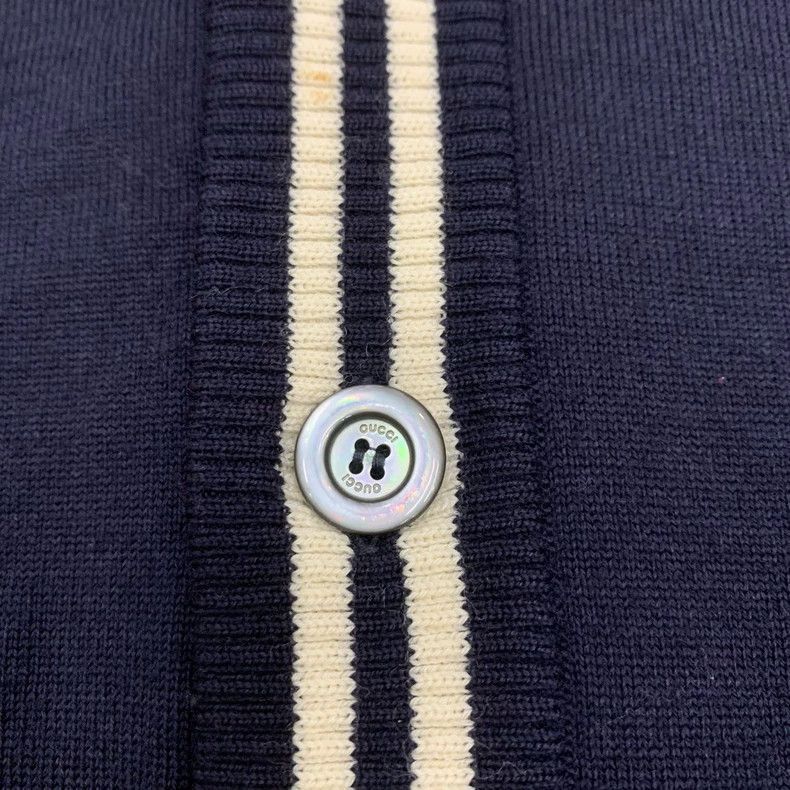 Other Gucci Navy Bee Cardigan Sweater-2508 Size US XL / EU 56 / 4 - 4 Thumbnail