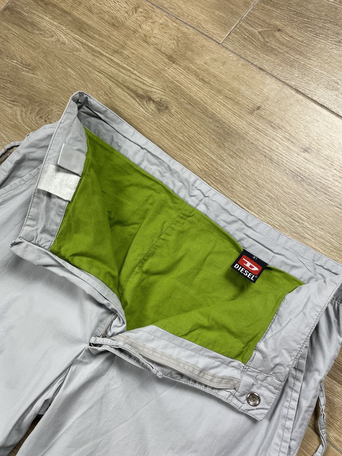 Diesel Vintage Y2K Diesel Track Pants Size US 31 - 10 Thumbnail