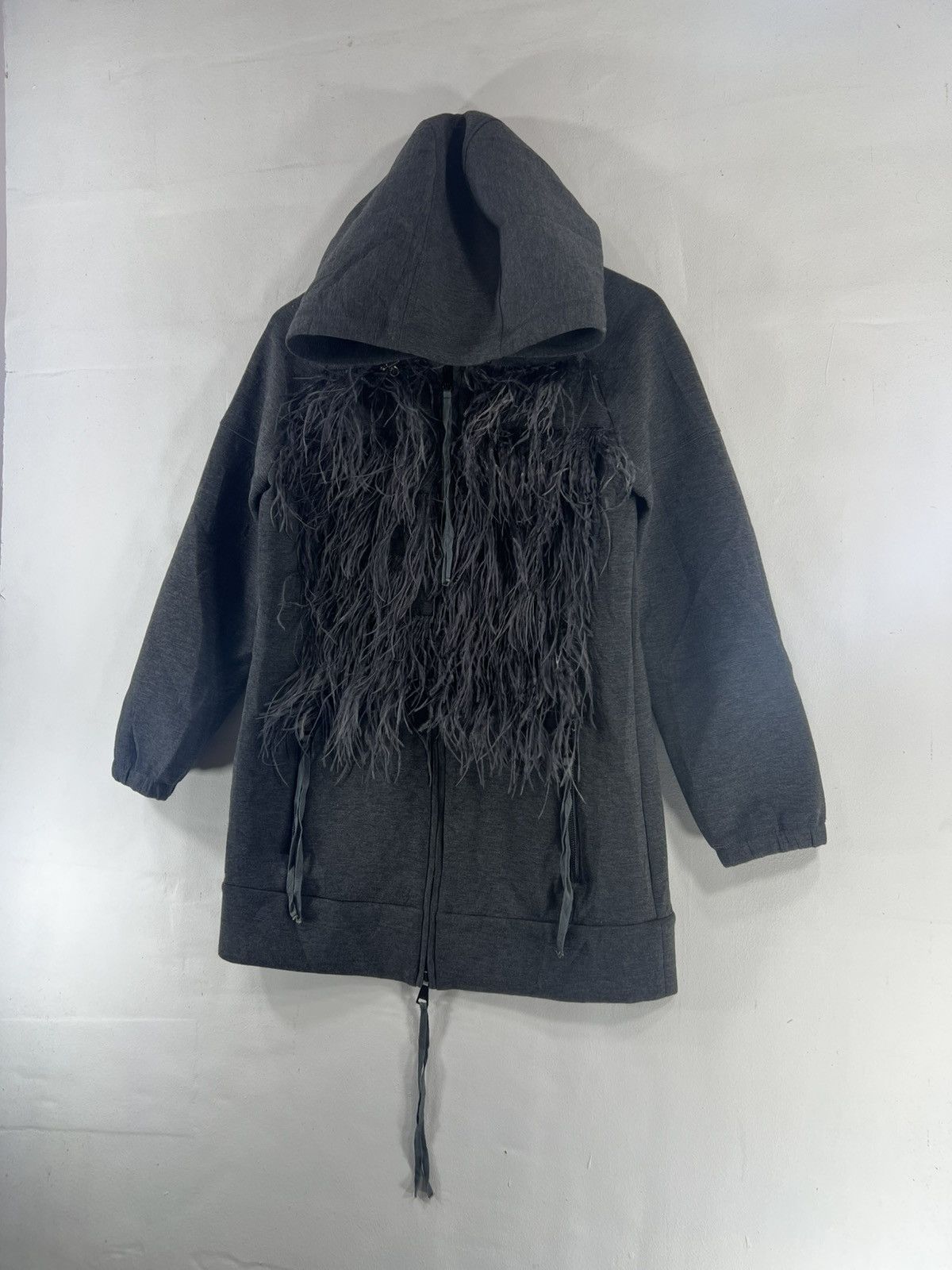 N21 N.21 Mohair Full Zipper Jacket Luxury Design Size US M / EU 48-50 / 2 - 7 Thumbnail