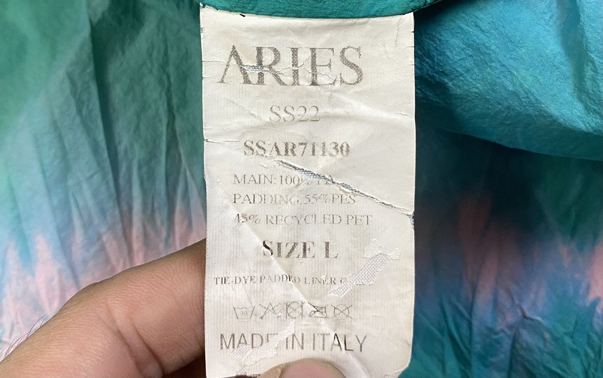 Aries Aries - SS22 Tie Dye Padded Liner Gilet Size US L / EU 52-54 / 3 - 9 Thumbnail