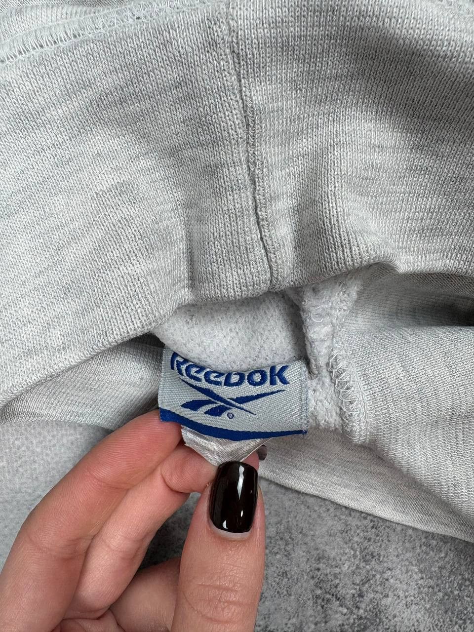 Reebok Vintage Reebok Sweatshirt Mens Extra Larve white gra Navy Size US L / EU 52-54 / 3 - 7 Thumbnail