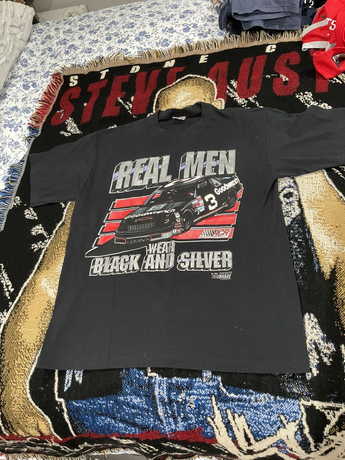 Vintage Vintage nascar dale Earnhardt shirt xl Size US XL / EU 56 / 4 - 1 Thumbnail