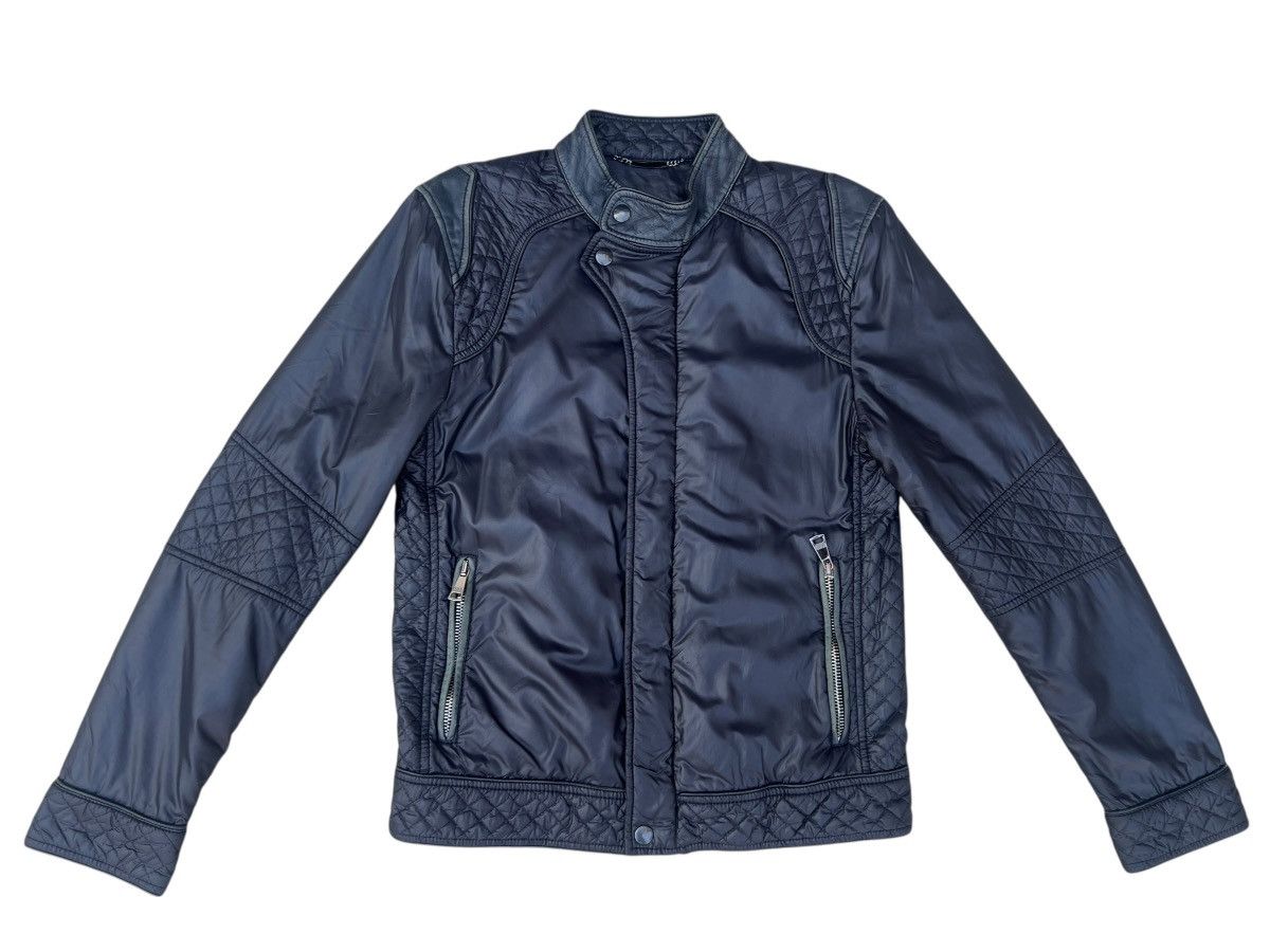 Dolce & Gabbana Vintage 2000s Dolce & Gabbana Fade Patina Cafe Racer Jacket Size US M / EU 48-50 / 2 - 1 Thumbnail