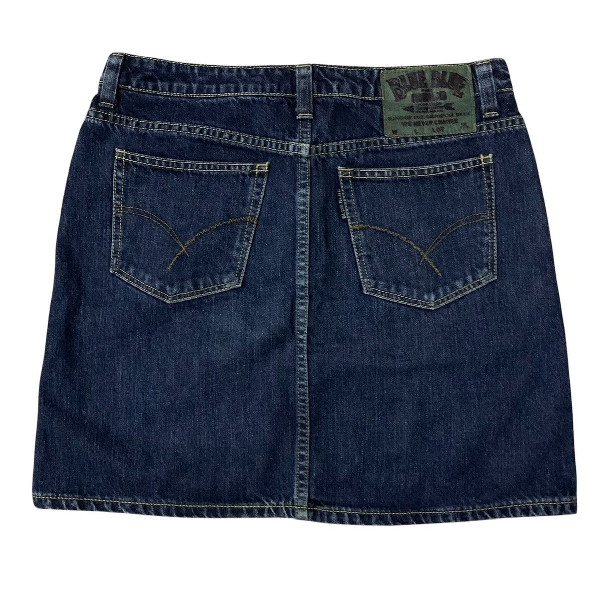 Blue Blue Japan × Indigo Blue Blue Japan Indigo Skirt Size 29" - 1 Thumbnail