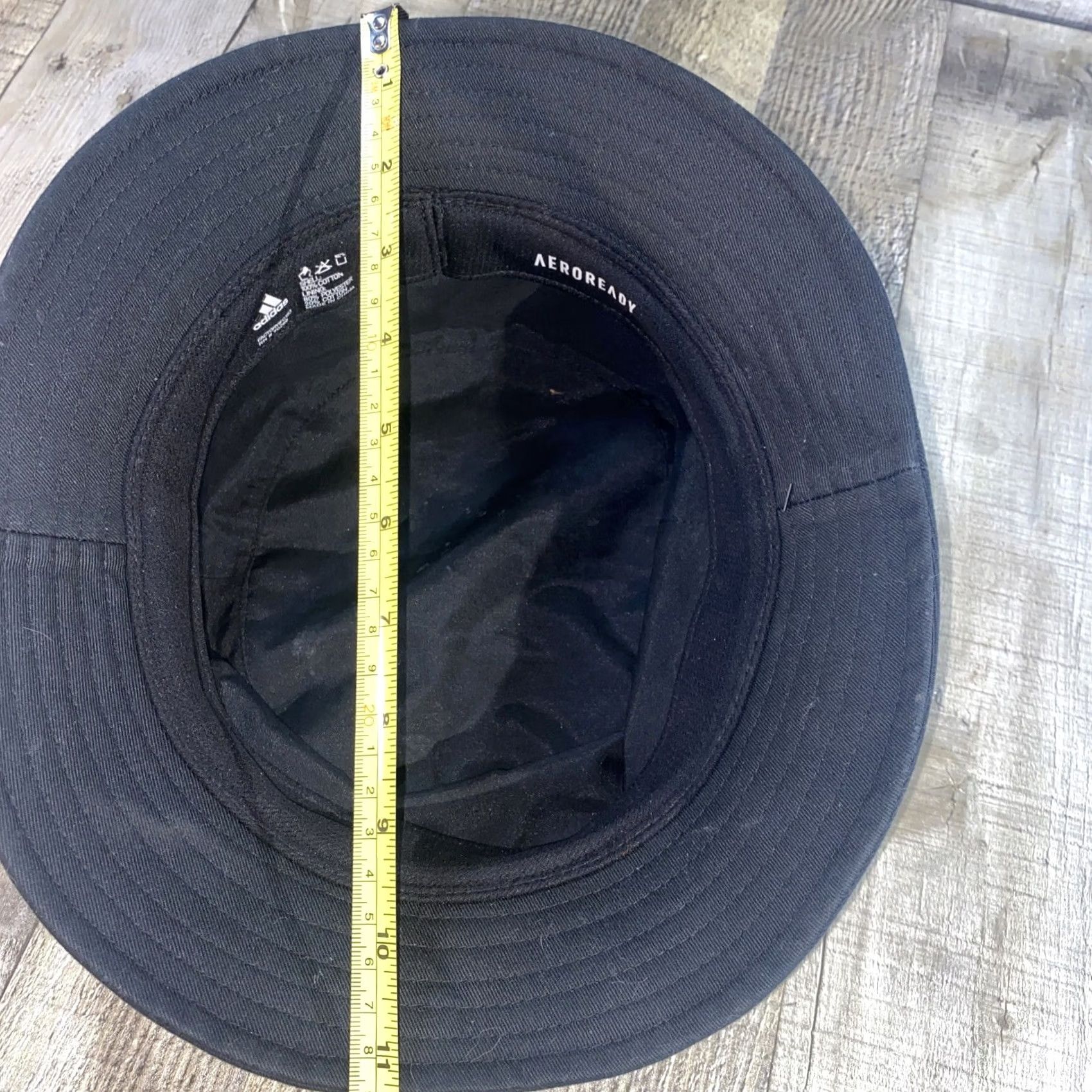 Adidas Adidas Bucket Hat BLK Men One Size Black Buckets Hat Size ONE SIZE - 3 Thumbnail