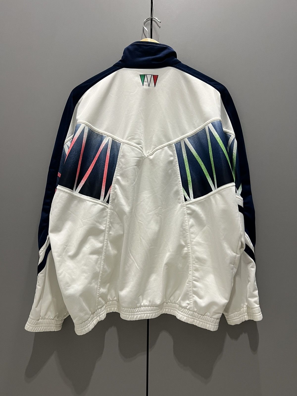Diadora 90s 1994 Vintage Diadora Italy Team Zip Up Track Jacket Size US L / EU 52-54 / 3 - 6 Thumbnail