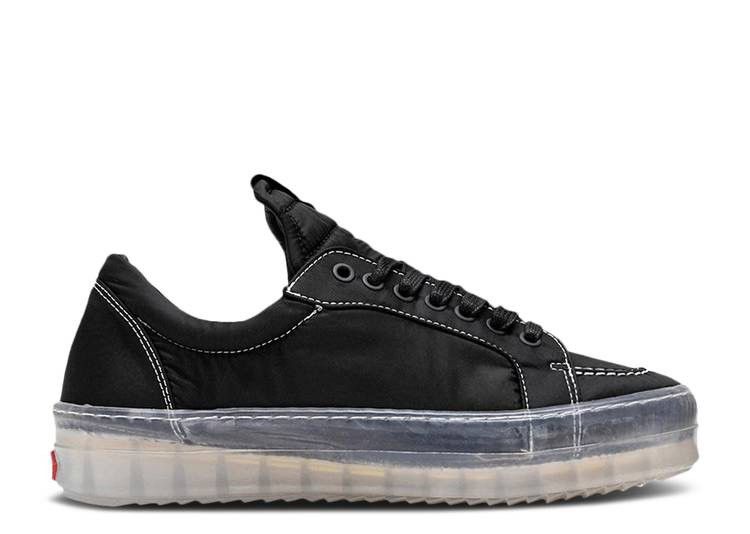 Rhude V1 Black/Translucent Nylon Lo Sneaker Size US 9 / EU 42 - 2 Thumbnail