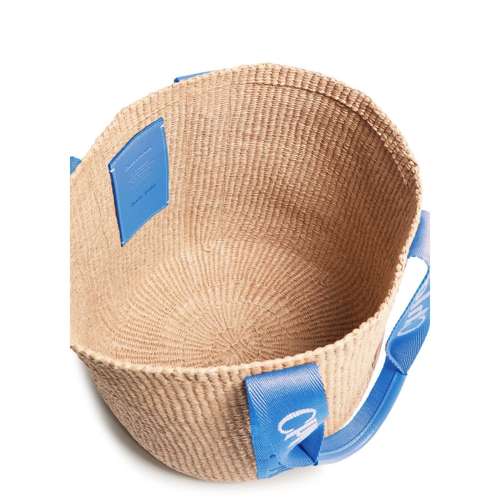 Chloe Chloe Large Basket Tote Ashes Blue Bag New Size ONE SIZE - 4 Thumbnail