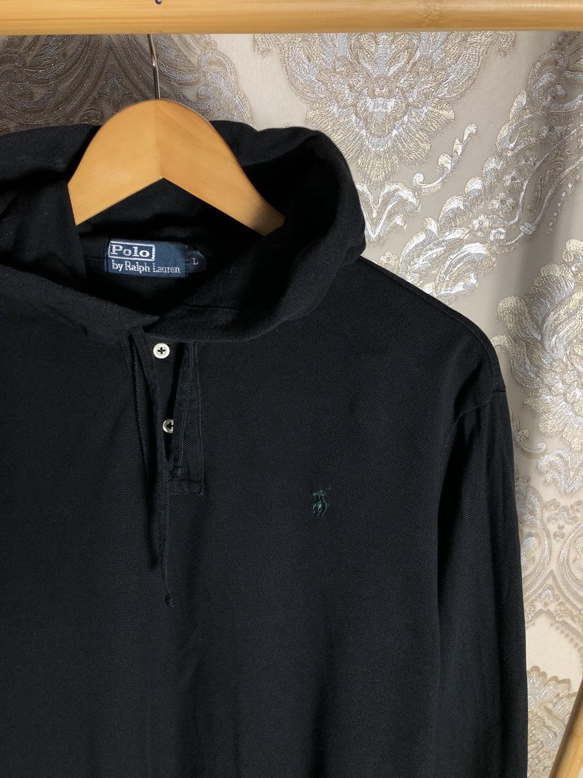 Polo Ralph Lauren VINTAGE POLO RALPH LAUREN RETRO HOODIE DESIGNER CASUAL 90s Size US L / EU 52-54 / 3 - 2 Thumbnail