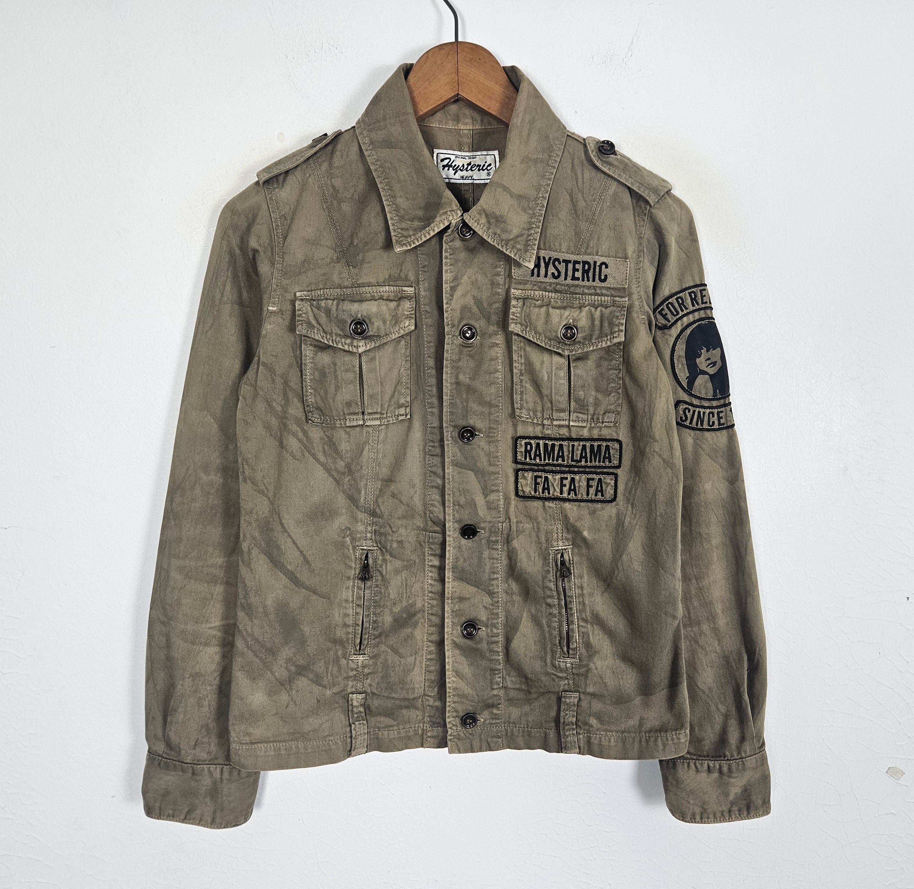 Hysteric Glamour Hysteric Glamour Army Workwear Pocket military shirt Size XS / US 0-2 / IT 36-38 - 2 Thumbnail