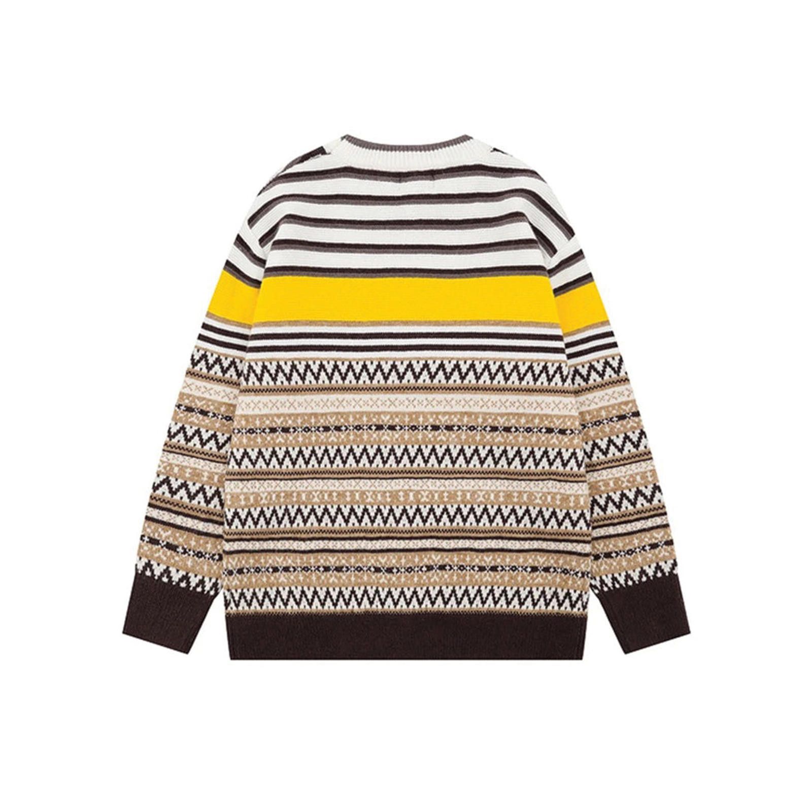 Other The Textured Note Sweater | Stripe-Pattern Cotton Size US M / EU 48-50 / 2 - 4 Thumbnail